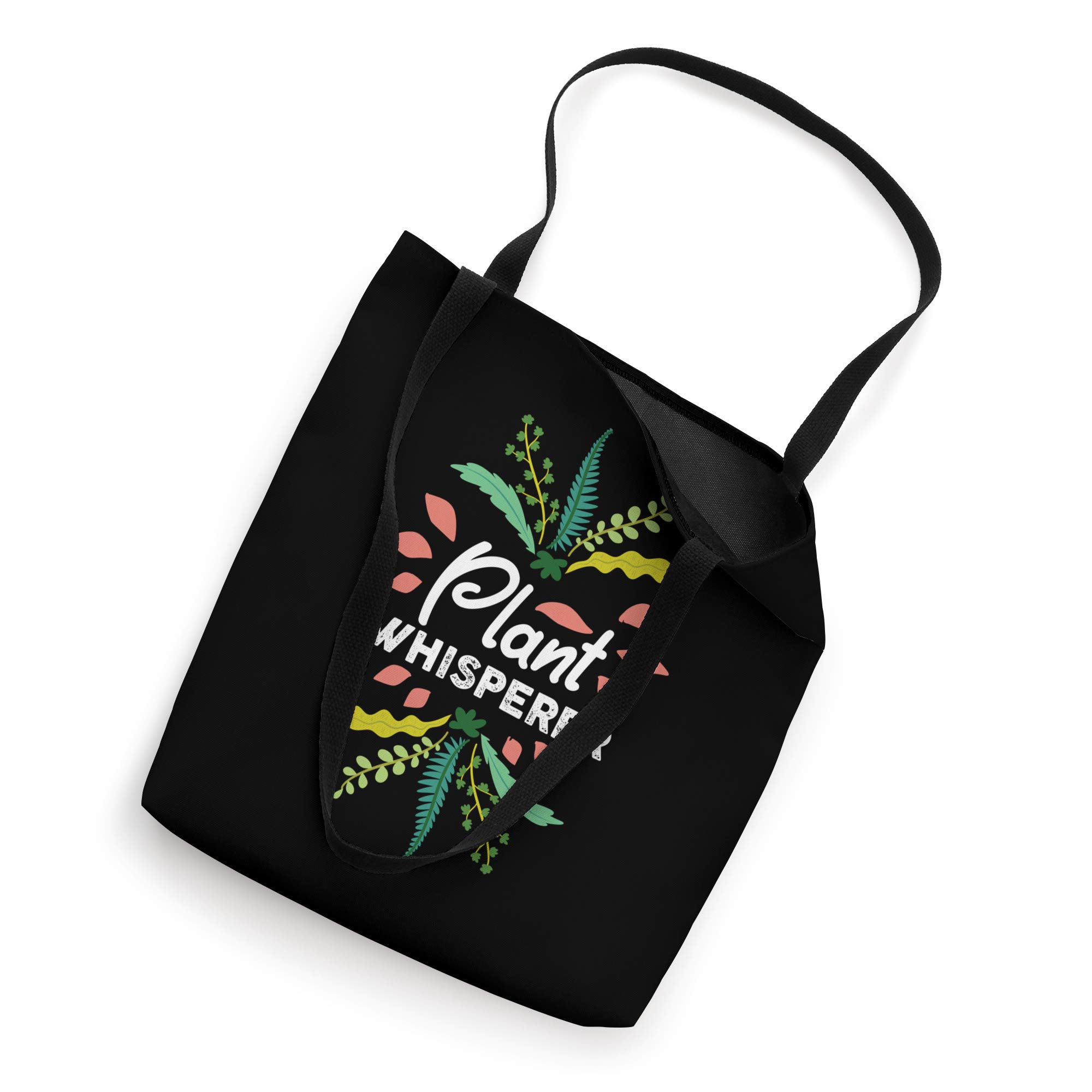 Eco-Friendly Plant Whisperer Tote Bag - Reusable Cotton Shopping Bag for Groceries, Farmers Market & Beach - Perfect for Plant Lovers & Sustainable Living