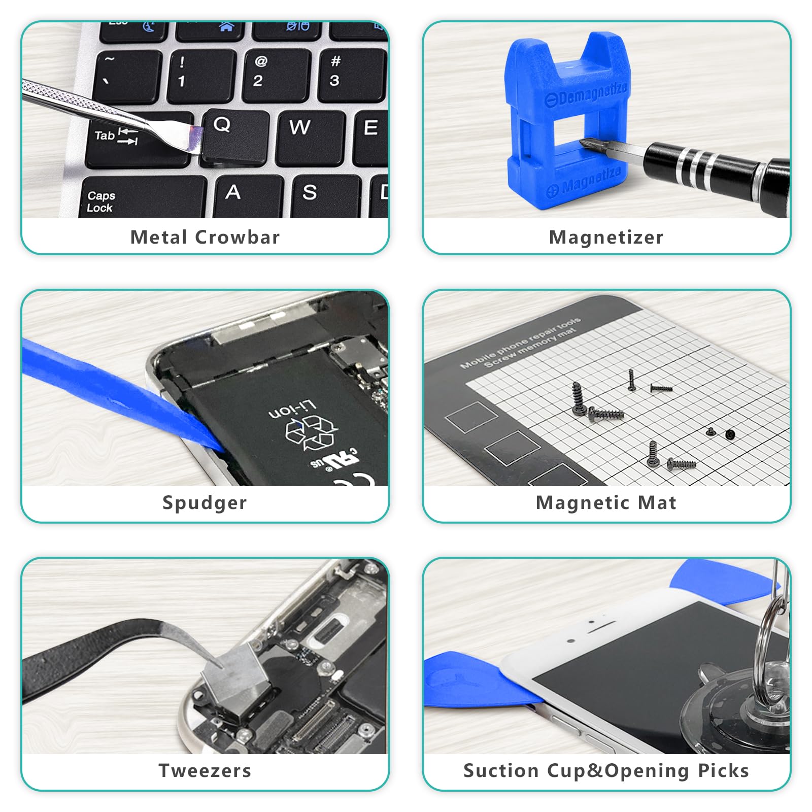 140 in 1 Precision Screwdriver Set - Professional Electronics Repair Tool Kit for iPhone, Macbook, Laptop, PC, Xbox & Tablet - Perfect for Home DIY, Computer Maintenance & Phone Repair Jobs