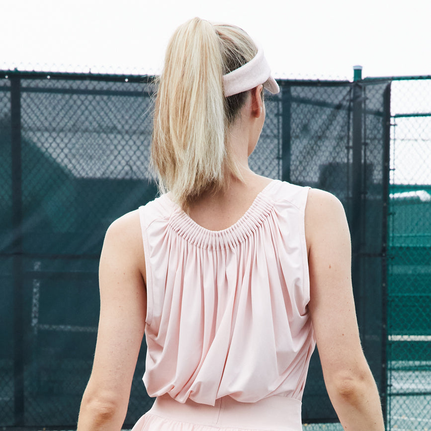 Venus Ruched Back Tops for Women - Sexy Sleeveless Tops with Back Detail - Perfect for Date Night, Club Wear & Summer Outfits
