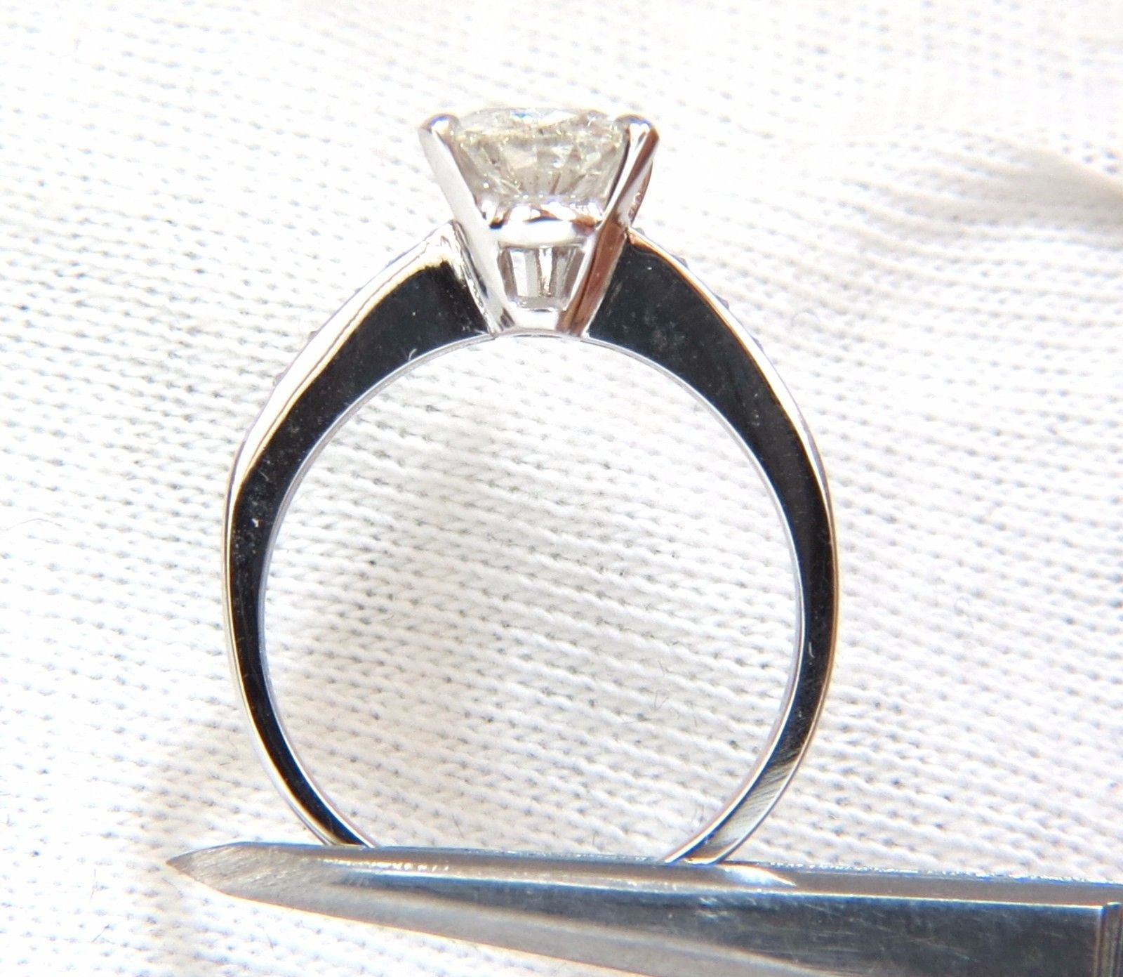 GIA Certified 1.49ct Pear Shape Diamond Ring with 0.20ct Round Accents in 14K Gold - Perfect for Engagement, Wedding & Anniversary Gifts