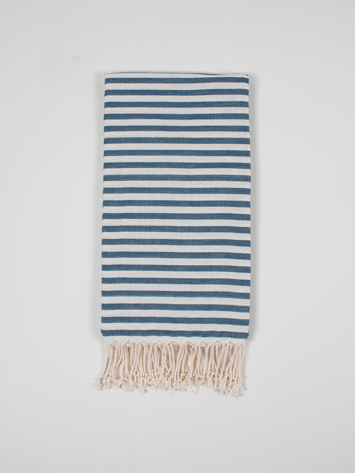 Sorrento Hammam Towel - Premium 100% Cotton Turkish Bath Towel in Indigo Blue | Soft, Absorbent & Quick-Drying for Spa, Beach & Home Use
