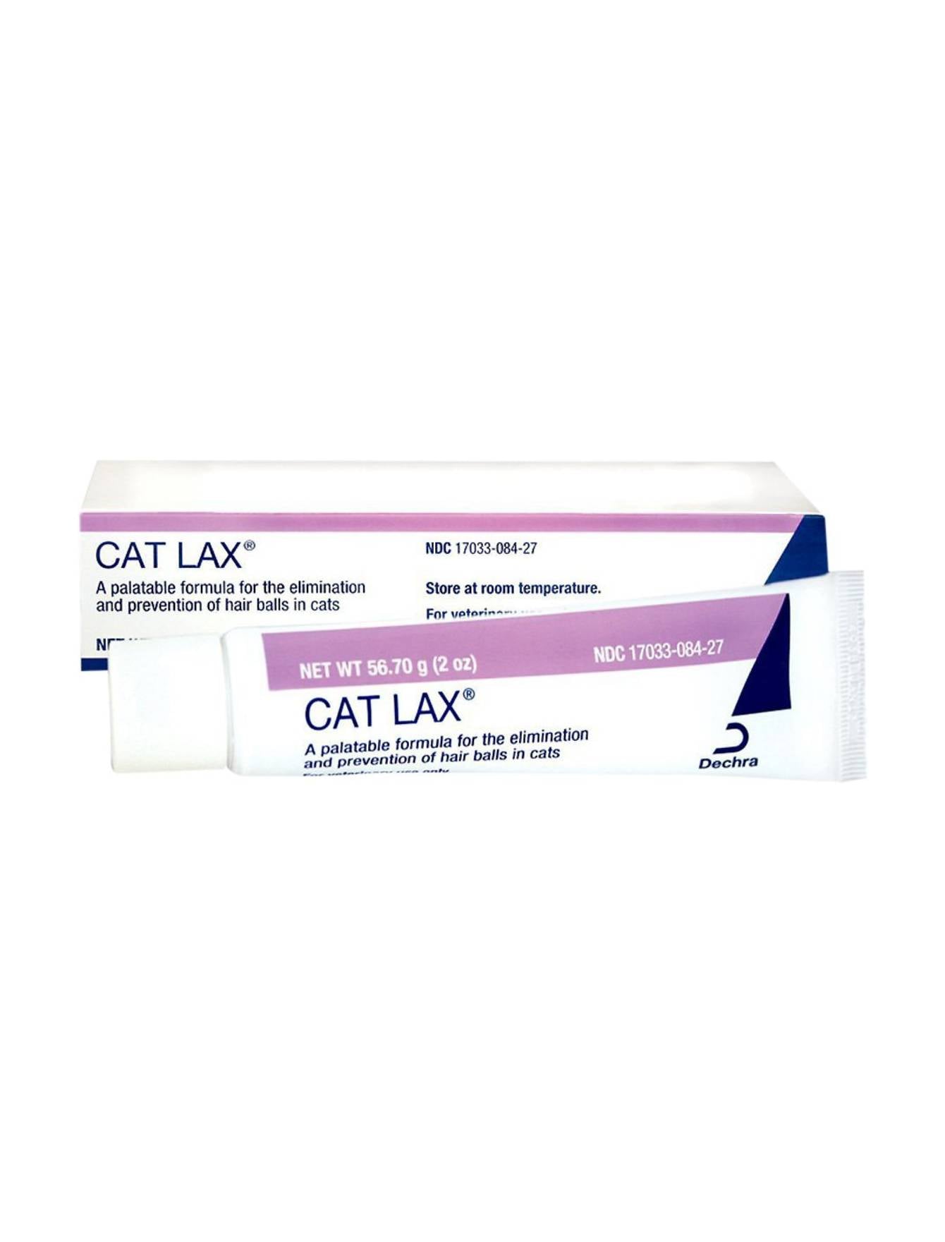 Dechra Cat Lax Hairball Control Supplement for Cats - Digestive Health Support for Hairball Prevention - Perfect for Long-Haired and Indoor Cats