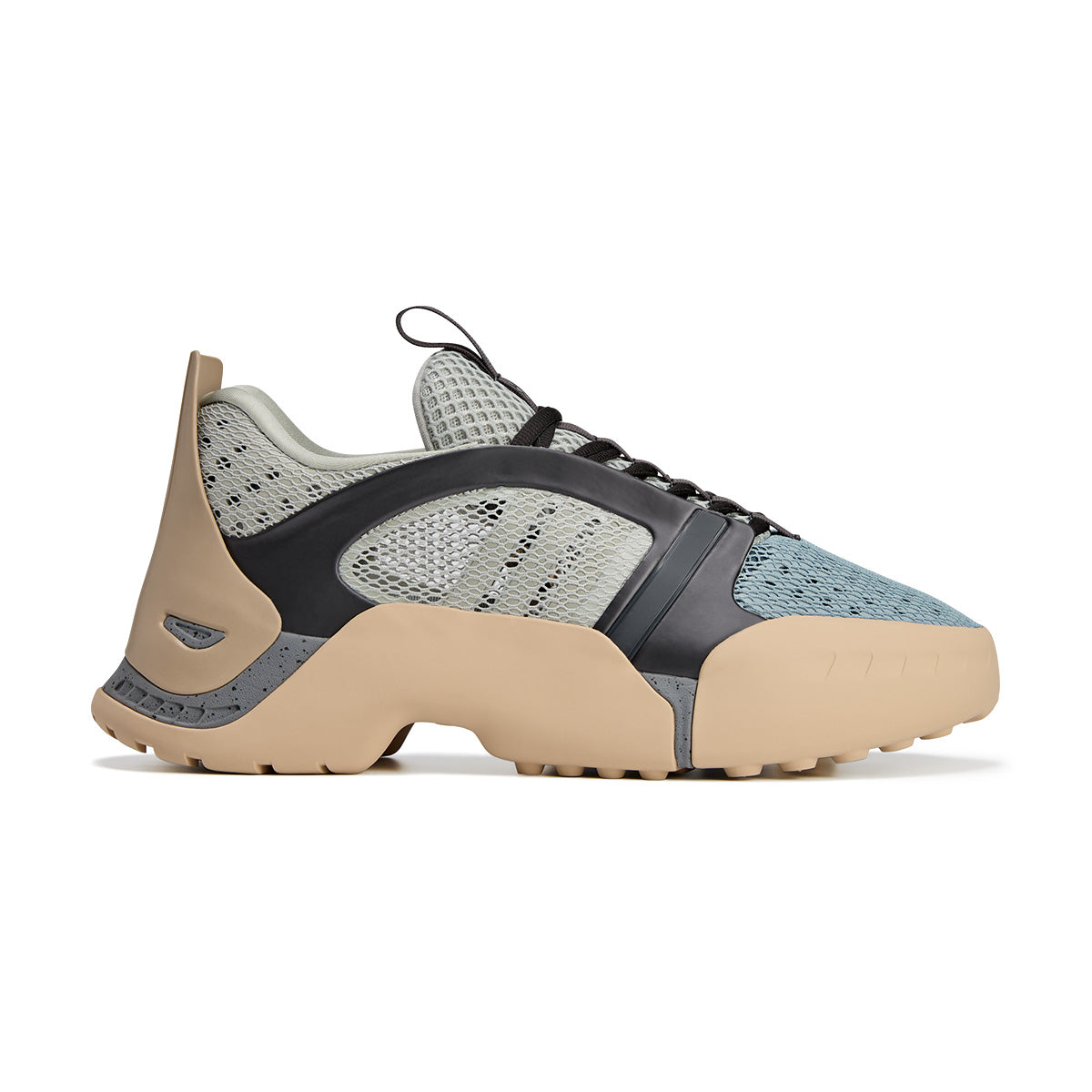 Dingyun Zhang Kouza 'Ash Silver Green Earth' Sneakers - Stylish & Comfortable Men's Fashion Shoes for Casual Wear, Running & Street Style