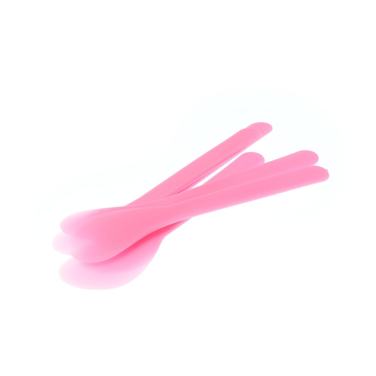 100pcs Pink Cosmetic Spatulas - Professional Makeup Spatula Tools for Creams, Lotions & Skincare - Perfect for Salon, Home & Travel Use