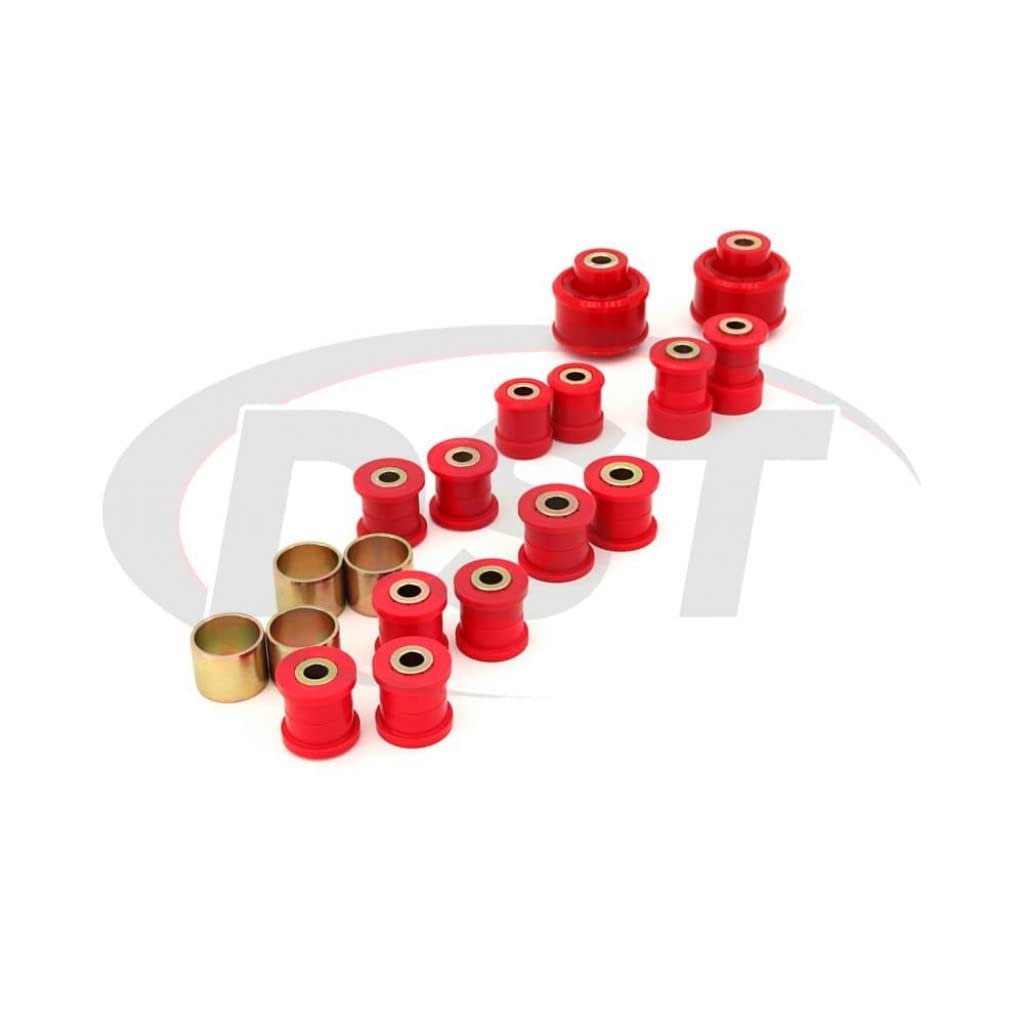 Energy Suspension Rear Control Arm Bushing Set (Red) for 2005-2009 Subaru Legacy | Part# 19.3105R | Improves Handling & Ride Comfort for Daily Driving & Performance Upgrades