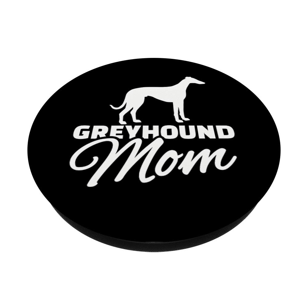 Greyhound Mom PopSockets - Expandable Phone Grip & Stand for iPhone, Samsung & Tablets - Perfect for Pet Lovers, Travel & Daily Use