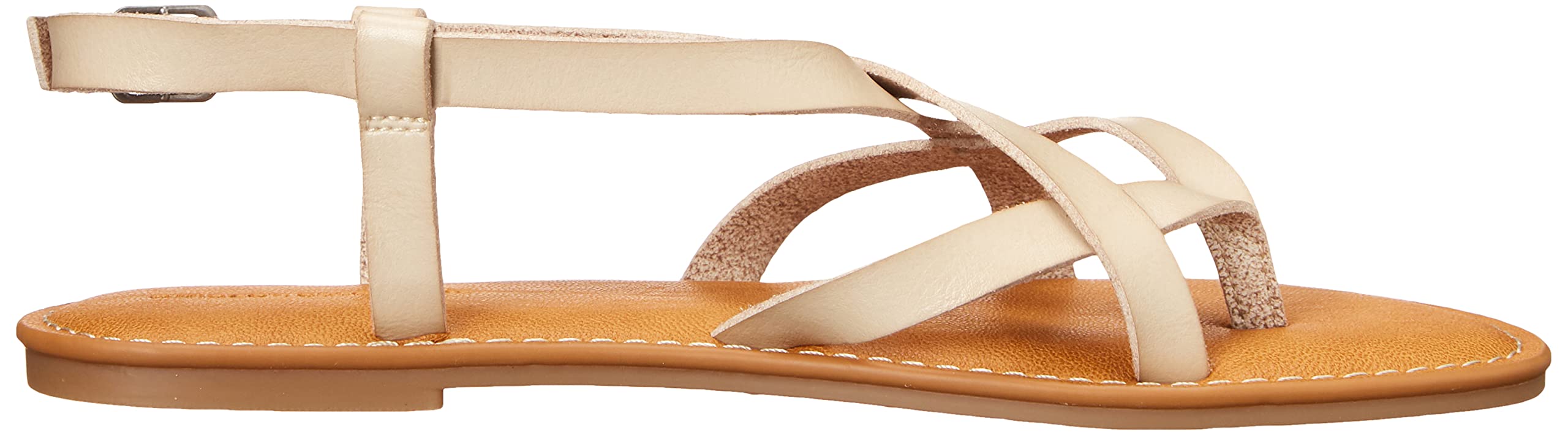 Amazon Essentials Women's Casual Strappy Sandals - Comfortable Summer Flip Flops for Beach, Pool & Outdoor Walking