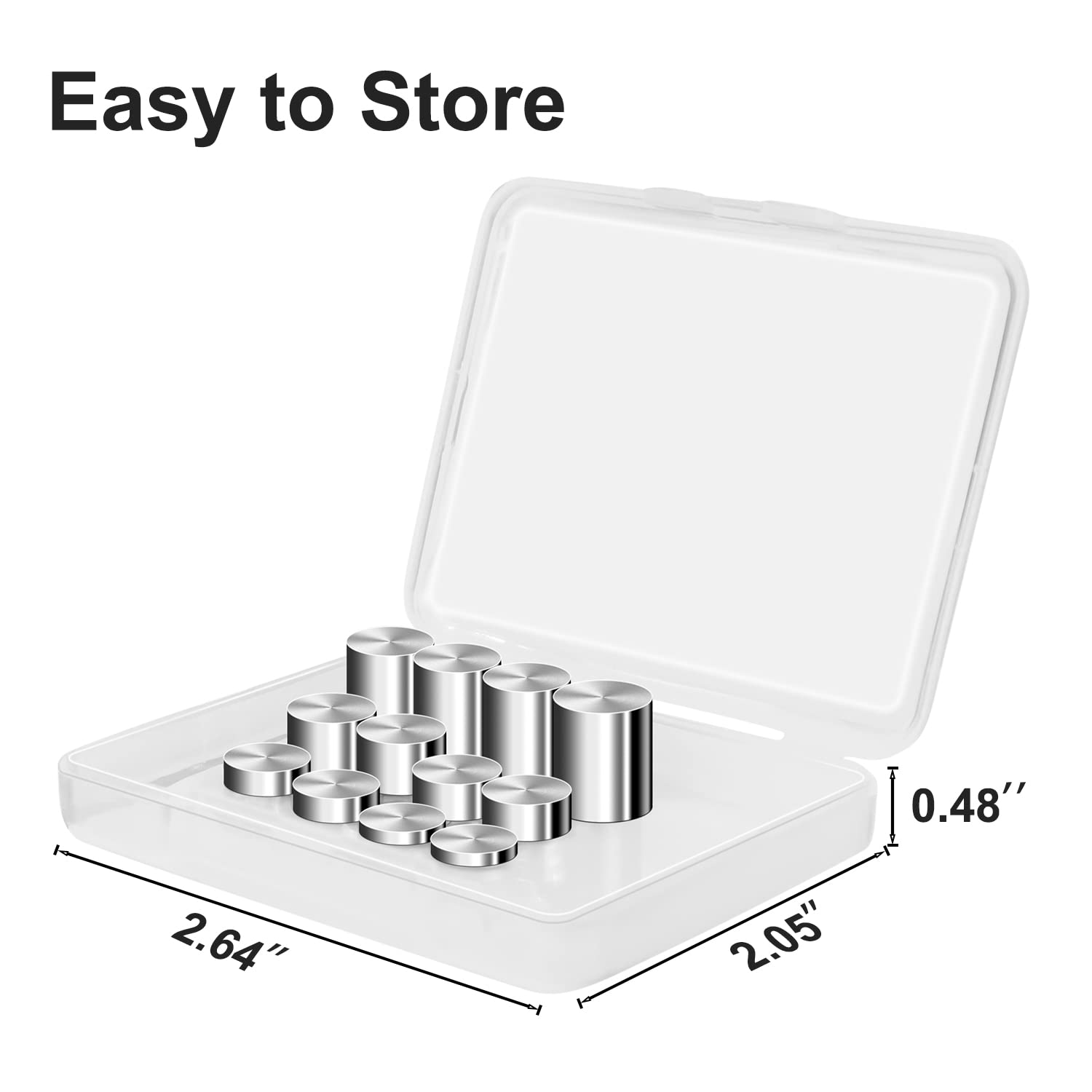 3.25oz Tungsten Pinewood Derby Car Weights - 5 Sizes Incremental Cylinder Weights for Maximum Speed | Perfect for Boy Scouts Racing & DIY Derby Car Tuning