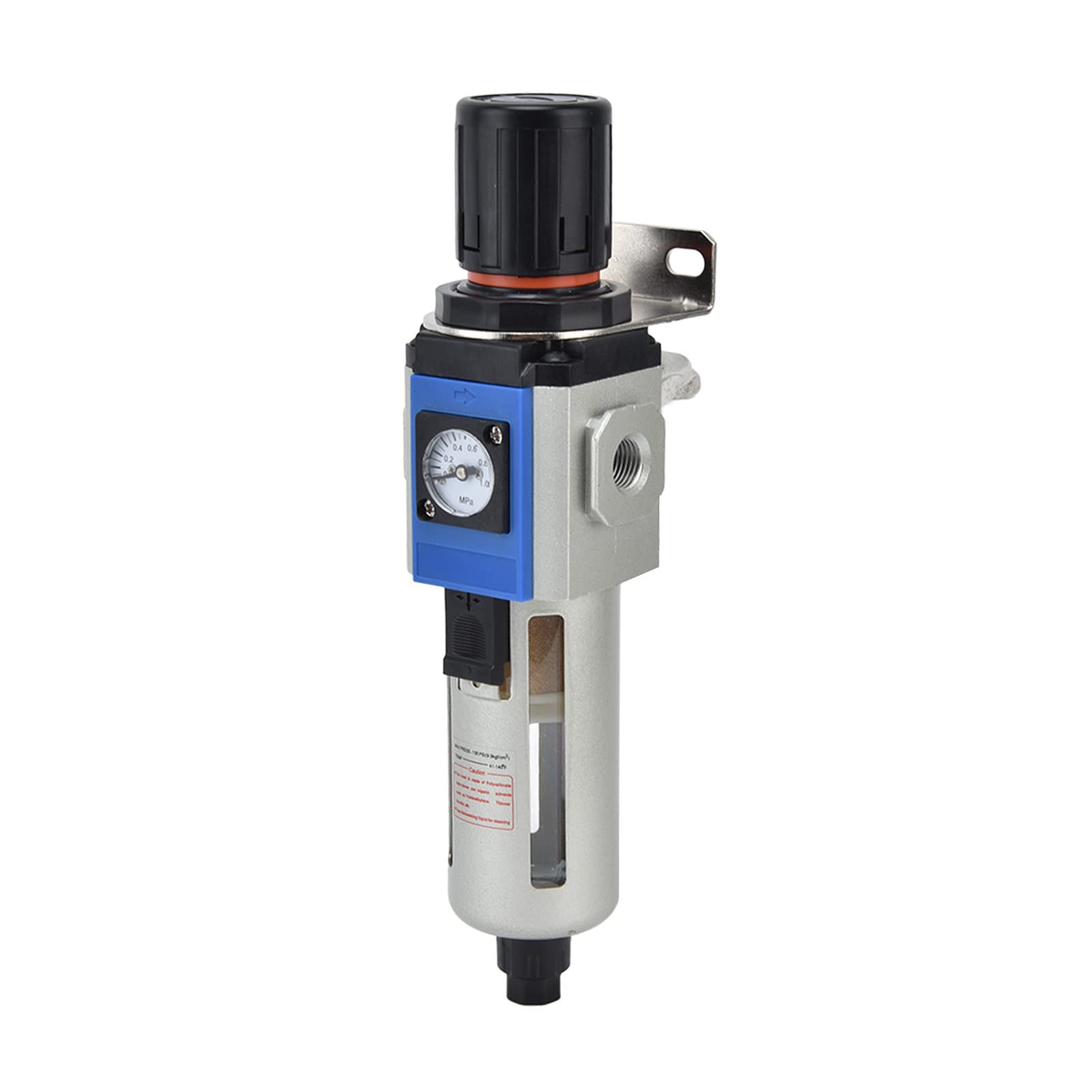 **High-Quality GFR300-08 Aluminum Alloy Compressed Air Filter Regulator Lubricator Combo with Self-Locking for Industrial Equipment – Perfect for Pneumatic Tools and Machinery Maintenance**