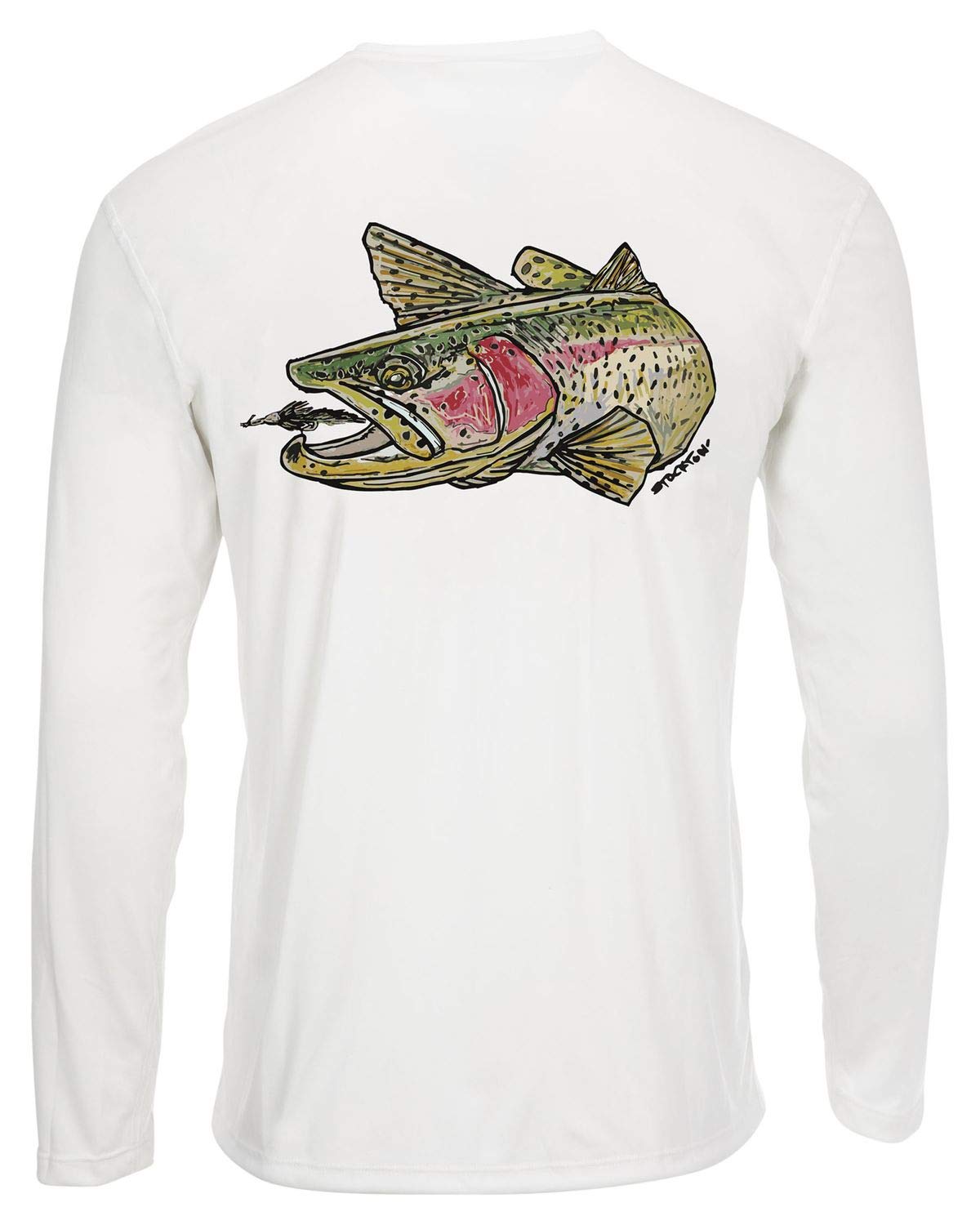 Simms Solar Tech Tee - UPF 30+ Sun Protection Fishing Shirt for Men & Women | Lightweight Quick-Dry Performance Shirt for Fishing, Hiking & Outdoor Activities