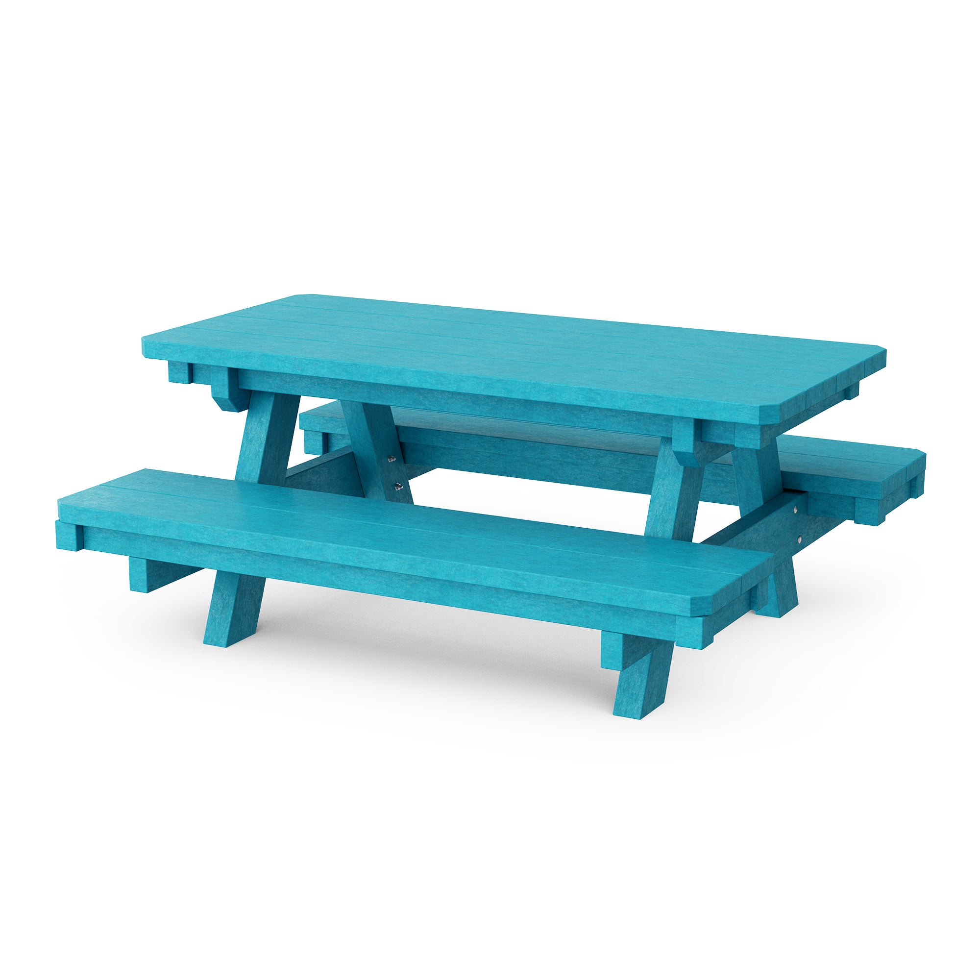 Heritage Kids Picnic Table - Durable Outdoor Wooden Table for Children's Playtime, Backyard, and Garden Activities