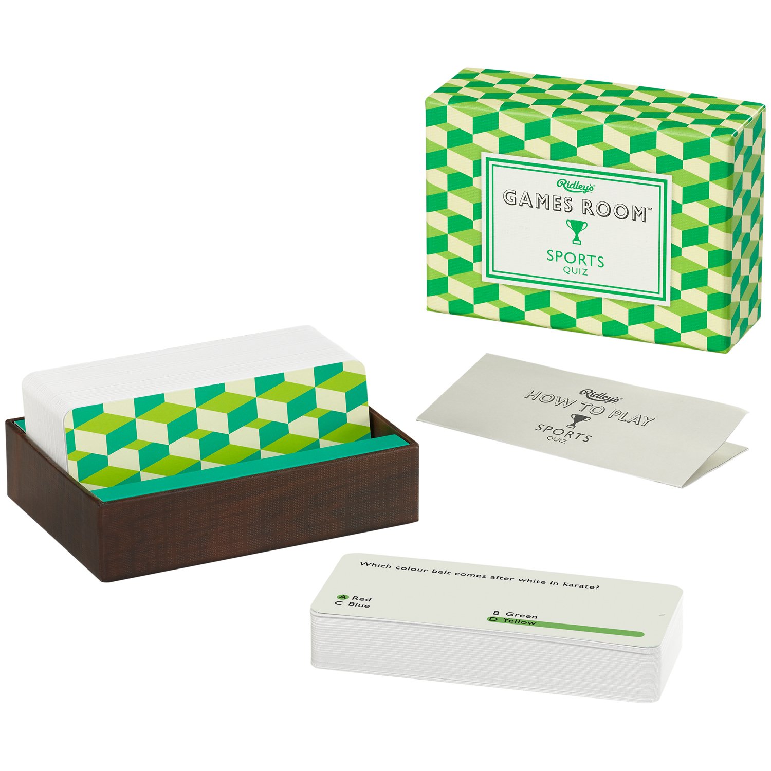 Ridley's Sports Trivia Quiz Cards - Fun & Educational Game for Kids & Adults | Perfect for Family Game Nights, Parties & Travel
