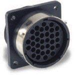 TR1004RFS1NB Circular Connector Socket 4 Position Crimp Style Panel Mount 4 Terminal 1 Port Bulk Pack of 5 - Ideal for Industrial Equipment, Automation Systems, and Electrical Panel Wiring