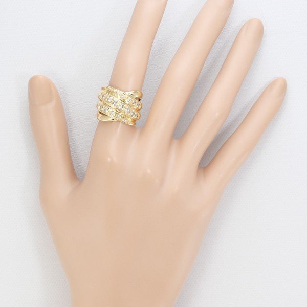 18K Yellow Gold Brown Diamond Ring for Women - Elegant & Unique Engagement, Wedding, Anniversary Jewelry Gift - Perfect for Special Occasions & Everyday Wear