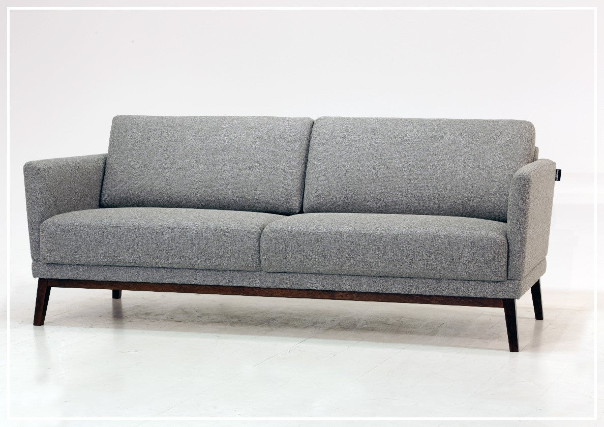 Premium Luonto Viola Fabric Sofa with Superior Seat Cushion - Comfortable Modern Living Room Furniture for Home & Office Use