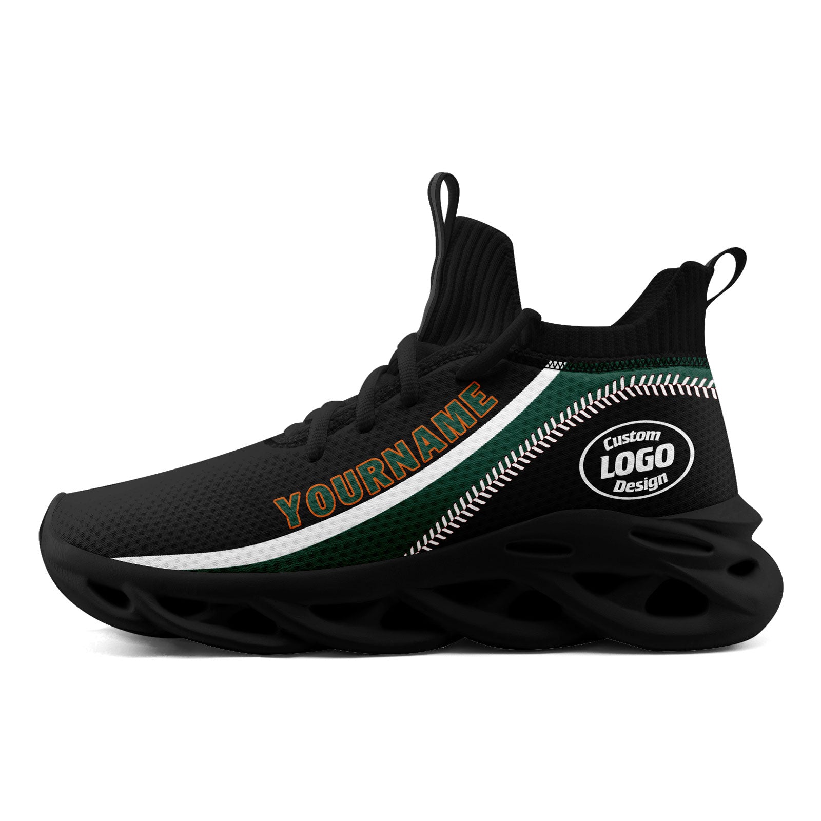 Custom Maxsoul Personalized Sneakers for Men & Women - Breathable Running Shoes FN030A D028016 Size 10 - Perfect for Gym Workouts, Jogging & Casual Wear