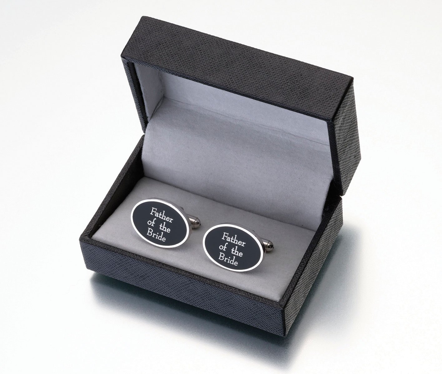 Lillian Rose Father of the Bride Cufflinks - Elegant Wedding Gift for Groom, Dad & Best Man - Perfect for Weddings, Anniversaries & Formal Events