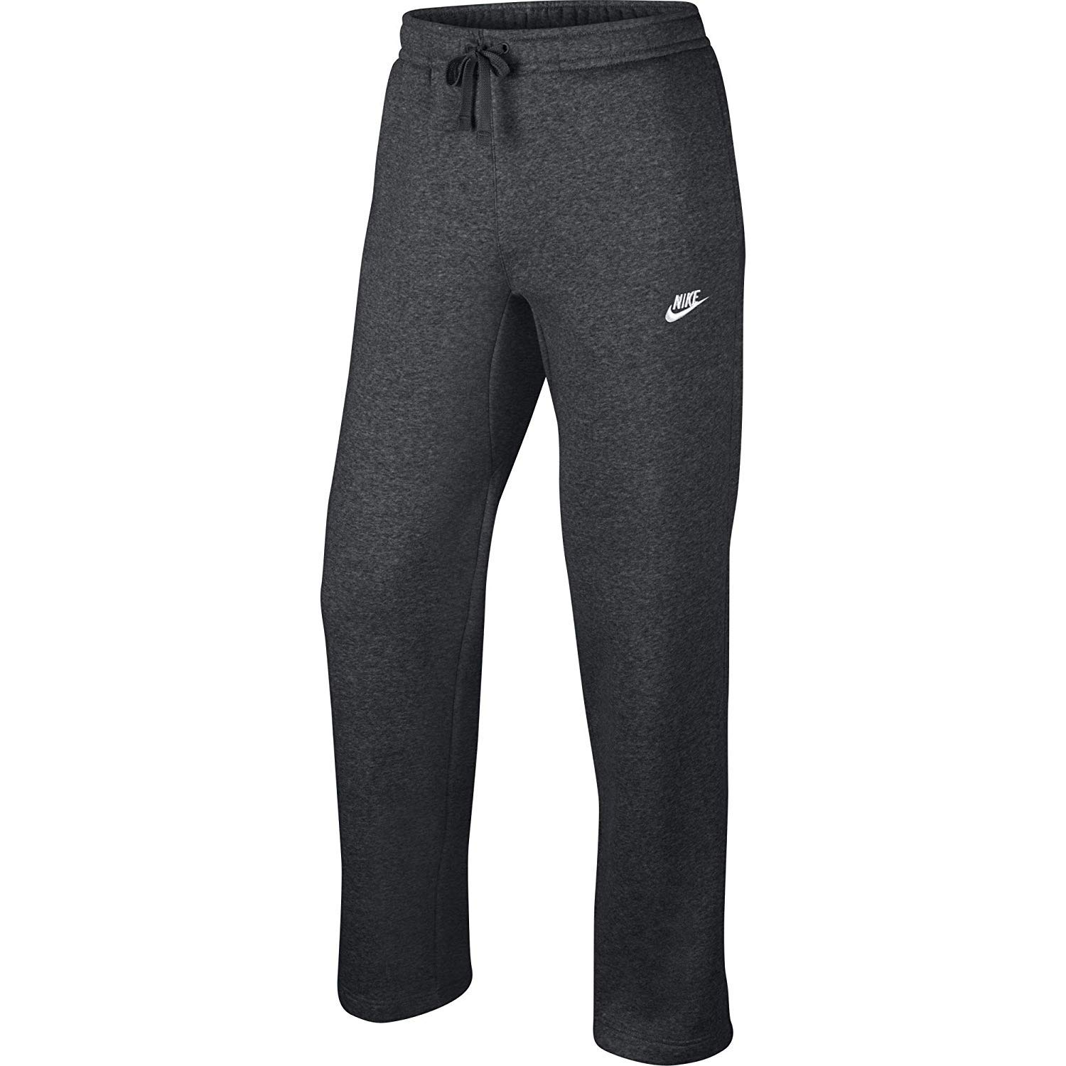 Nike Men's Open Hem Club Fleece Sweatpants - Comfortable Athletic Joggers for Casual Wear, Gym & Lounge