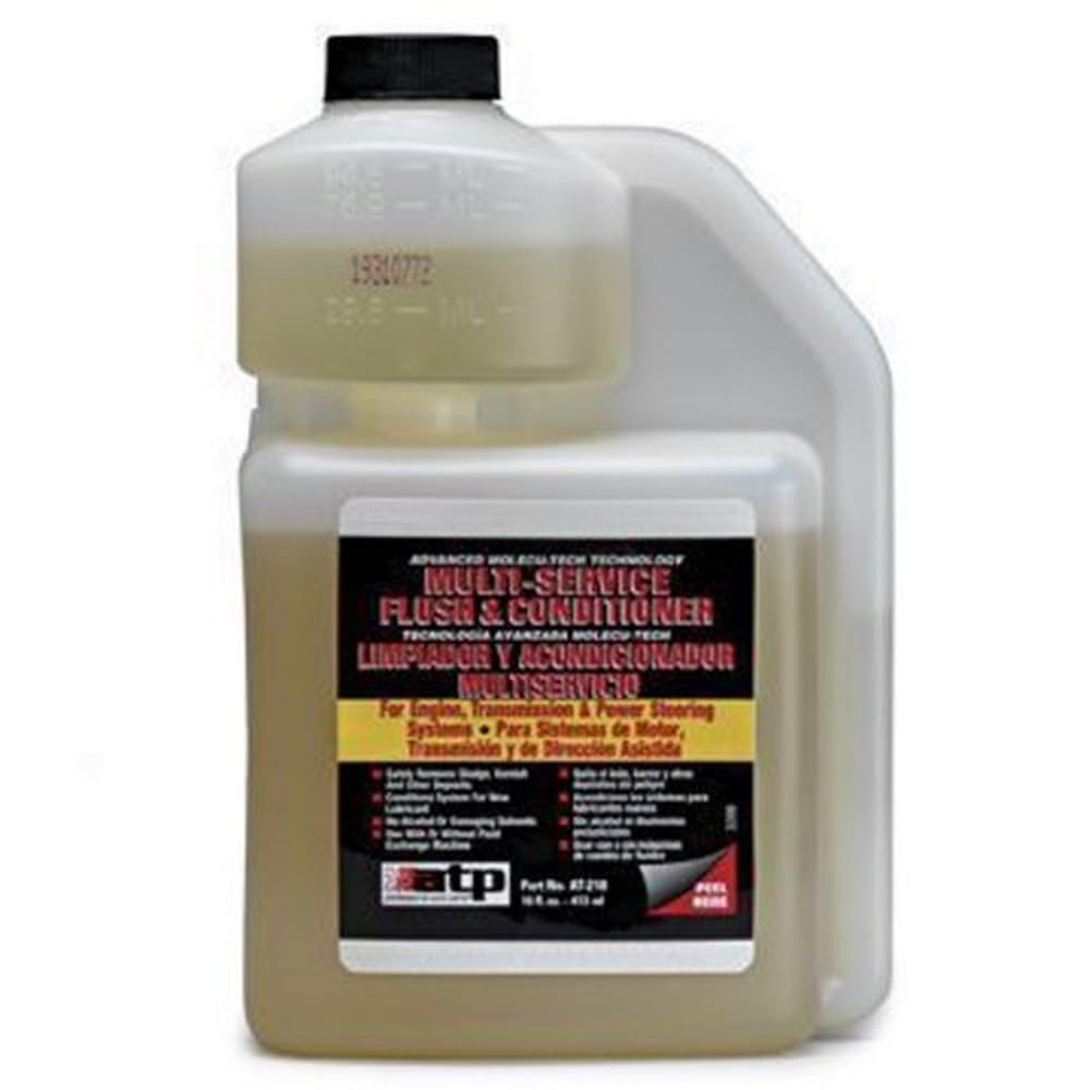 ATP Automotive AT-218 Multi-Service Transmission Flush & Conditioner - Professional Grade Fluid Cleaner for Cars, Trucks & SUVs - Improves Shifting Performance & Extends Transmission Life