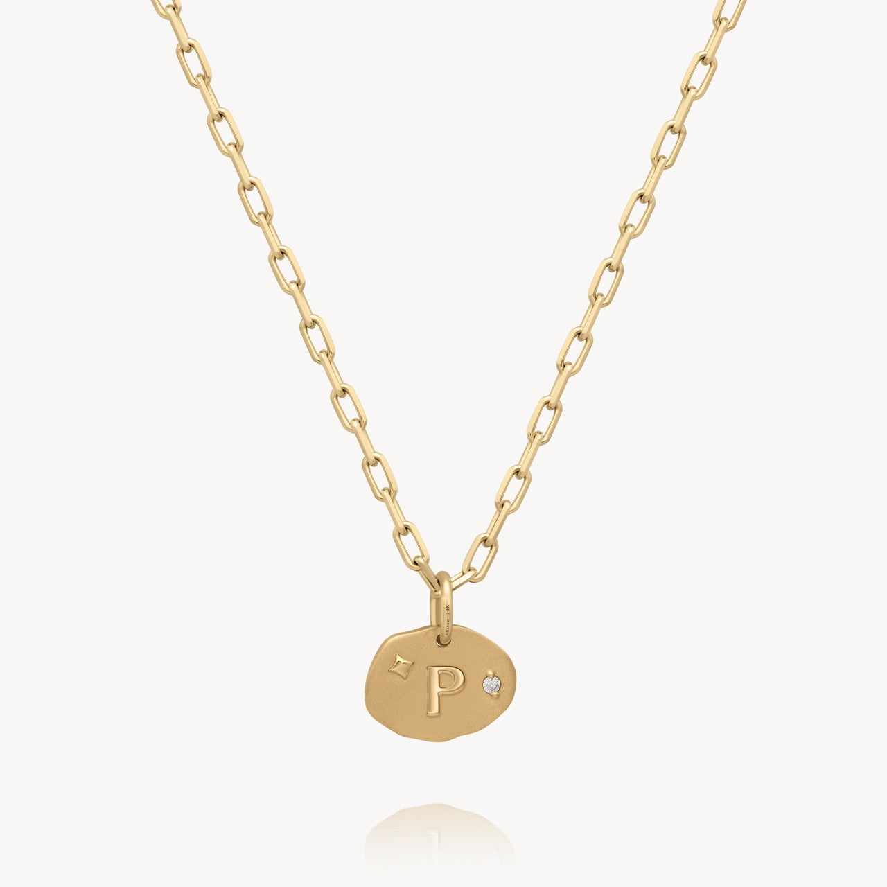 Athena Initial Pendant Necklace - Personalized Silver Letter Charm Jewelry for Women - Perfect Gift for Birthday, Anniversary & Valentine's Day