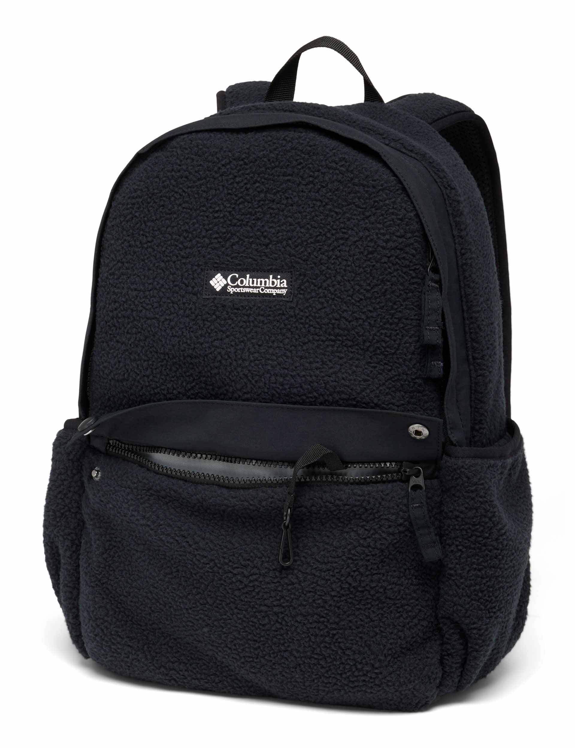 Helvetia 14L Sherpa Backpack for Hiking & Travel - Waterproof Laptop Backpack with USB Charging Port - Perfect for School, Work & Outdoor Adventures (Black)