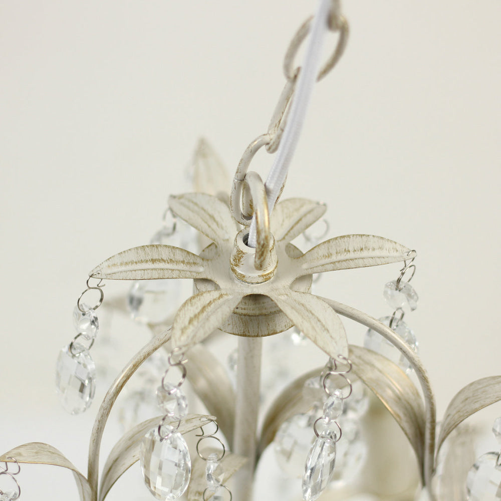 Annalee Modern Classic 3/5 Lights Hanging Lamp Chandelier - Ivory Brushed Gold Finish - Large Size - Perfect for Dining Room, Living Room & Bedroom Lighting
