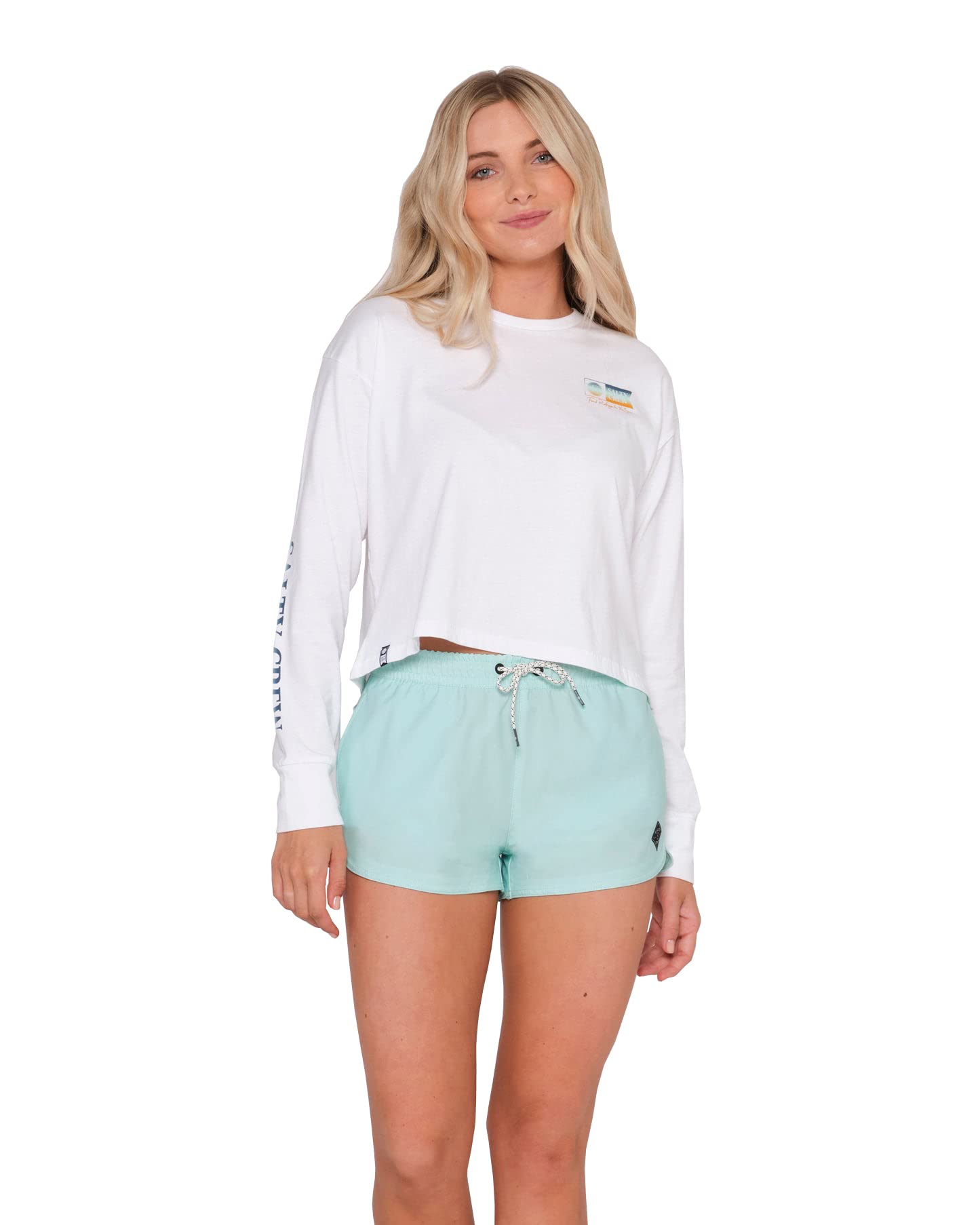 Salty Crew Women's Beacons Shorts - Quick-Dry Swim & Beach Shorts for Women | Perfect for Swimming, Surfing & Summer Activities