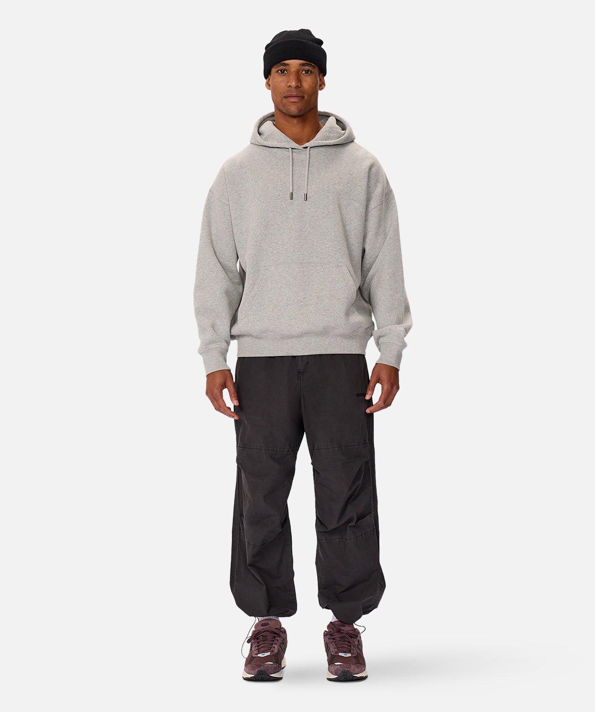 Del Sur Marle Hoodie - Mid Grey 24 | Cozy Oversized Pullover Sweatshirt for Women | Perfect for Casual Wear, Lounging & Travel