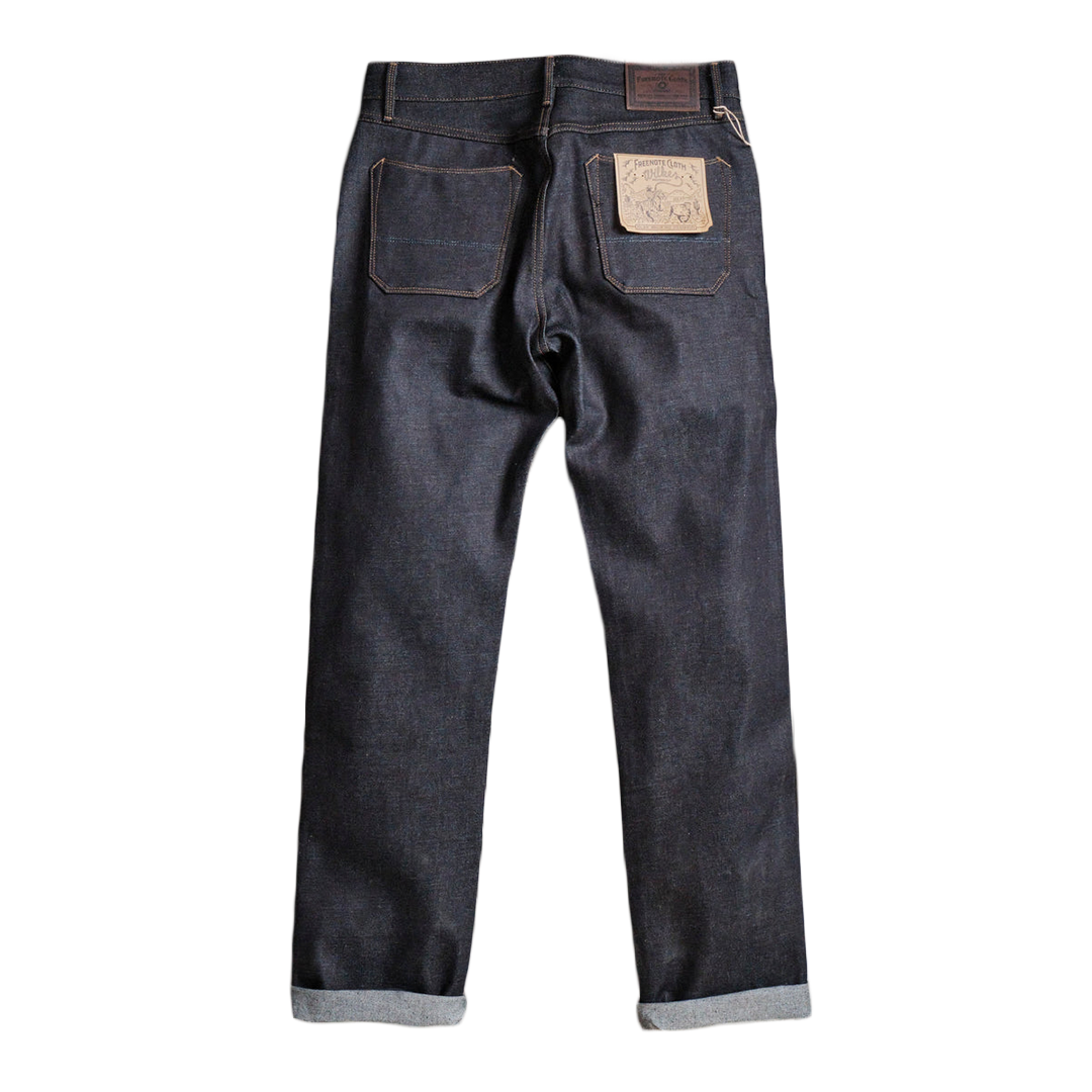 Freenote Wilkes Western 14.5oz Denim Jeans - Premium Kaihara Selvedge Jeans for Men | Durable & Comfortable for Casual Wear, Work & Outdoor Activities