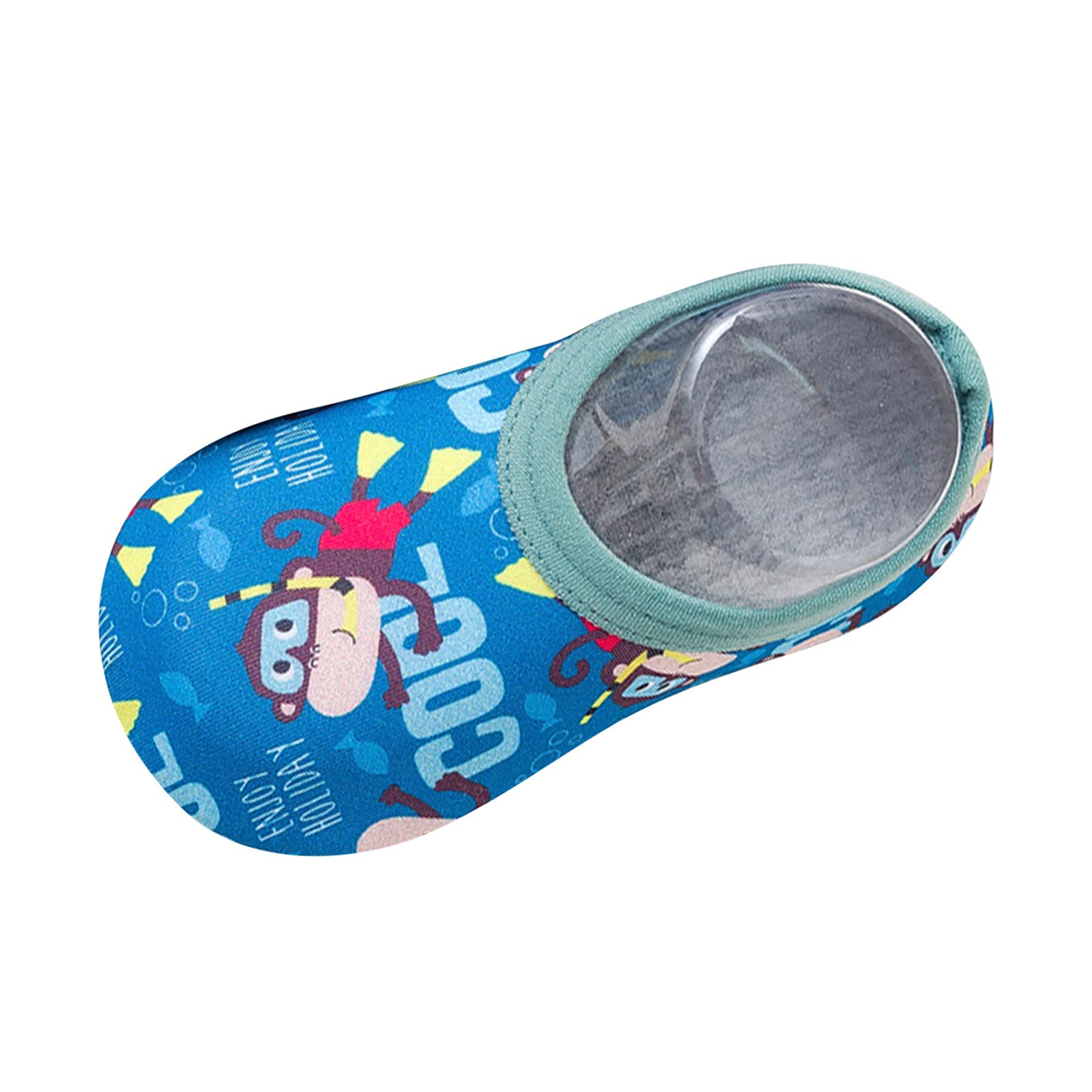 Gaoqi Baby Water Shoes for Boys & Girls - Non-Slip Cartoon Swim Shoes, Barefoot Aqua Socks for Toddlers & Kids | Perfect for Beach, Pool, and Water Play