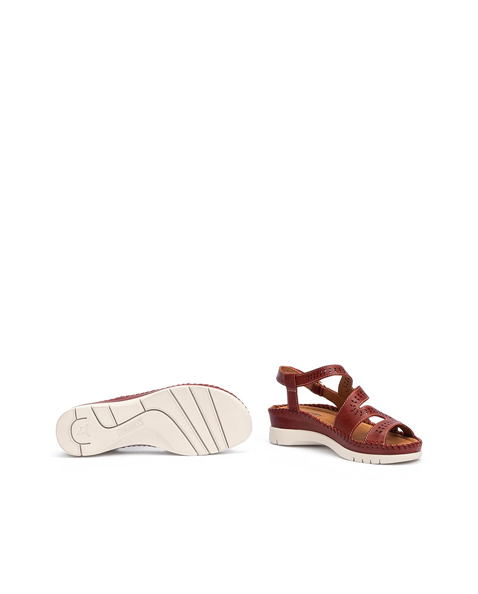 PIKOLINOS Women's Altea Leather Wedge Sandals - Comfortable & Stylish Summer Shoes for Beach, Vacation & Casual Outings