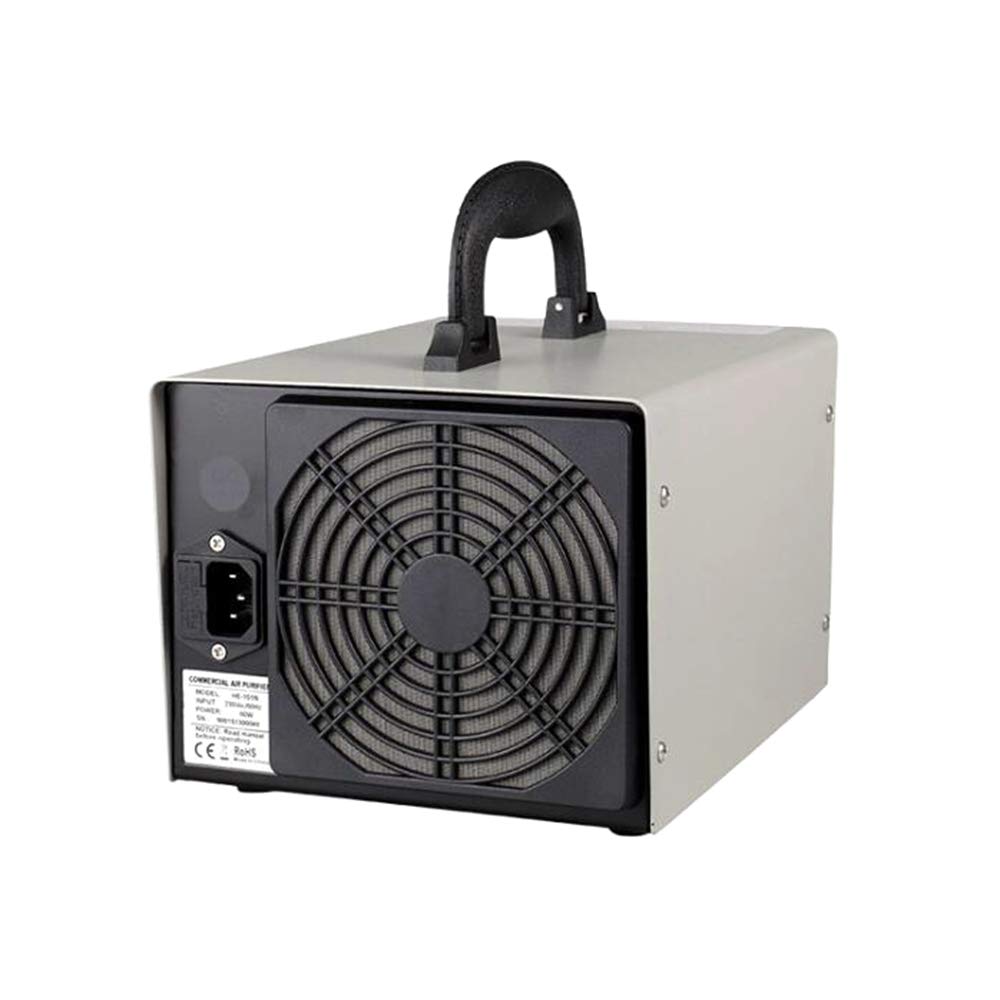 JIAN YA NA 5g/h Digital Timer Ozone Generator Air Purifier for Home, Office, and Car - Eliminates Odors, Bacteria, and Viruses in Air and Water