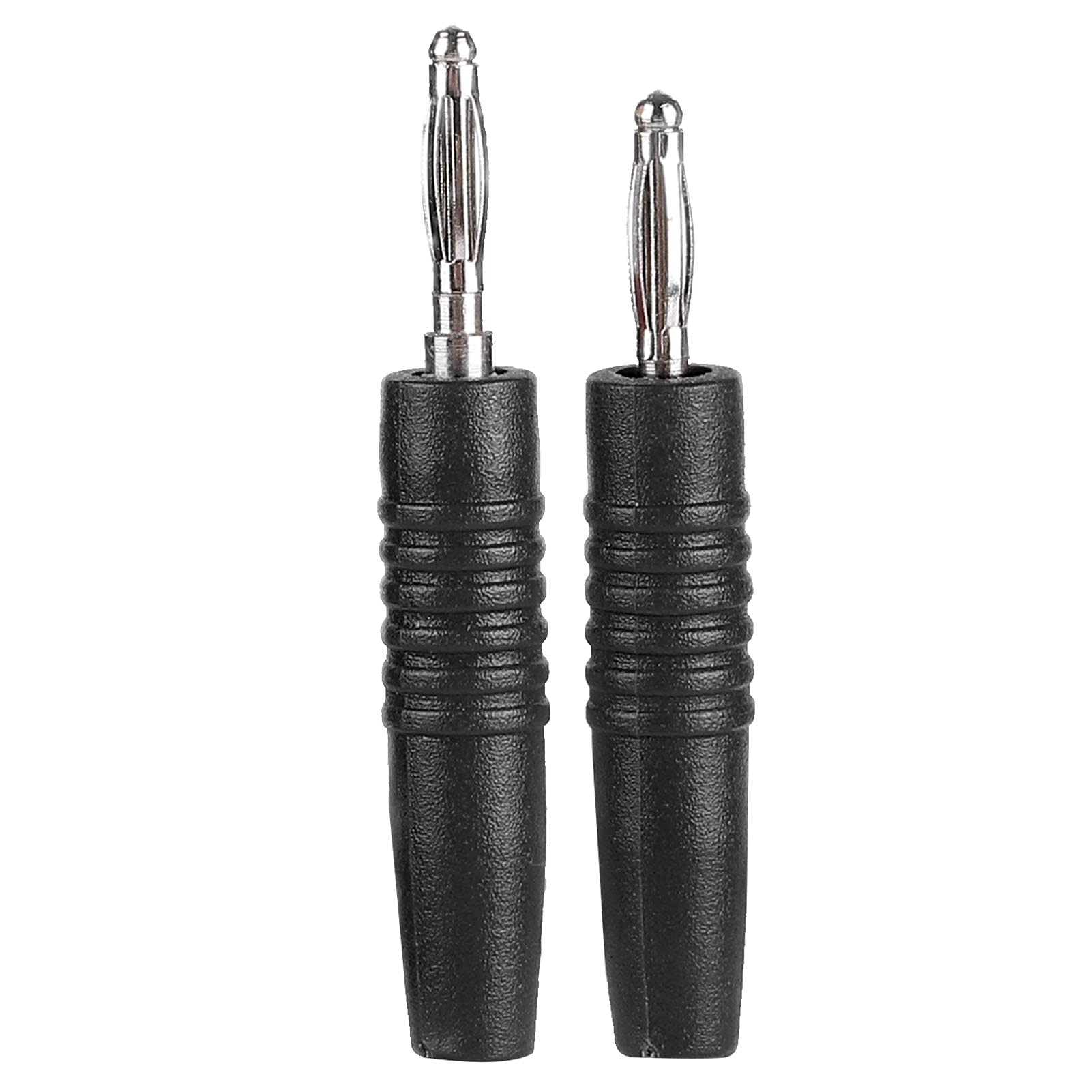 2mm Banana Plug Connector - ABS & Red Copper Shake Proof Fast Connect for Electronics - Ideal for Audio Equipment, Test Leads & DIY Projects