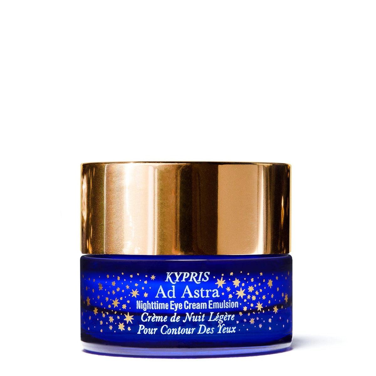 Ad Astra Nighttime Eye Cream Emulsion - Dark Circle & Wrinkle Treatment for Women & Men - Hydrating Anti-Aging Eye Care for Puffiness & Fine Lines - Perfect for Night Routine & Travel Skincare