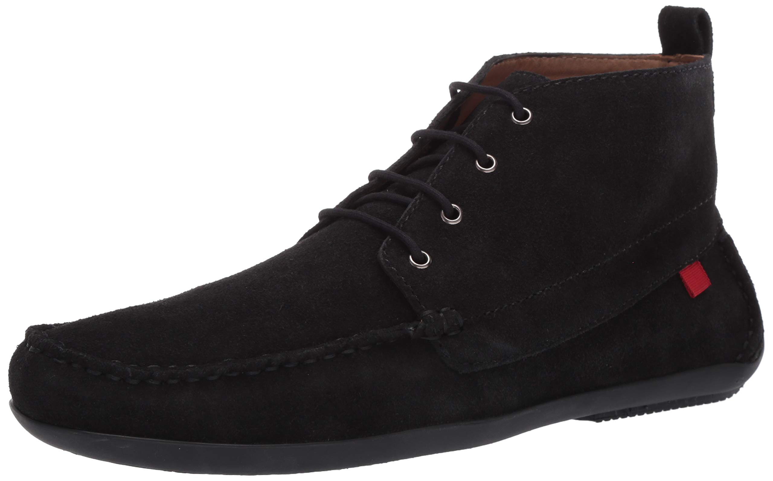 Marc Joseph New York Men's Genuine Leather Luxury Driving Ankle Boots with Laces - Comfortable & Stylish Casual Shoes for Work, Travel & Everyday Wear