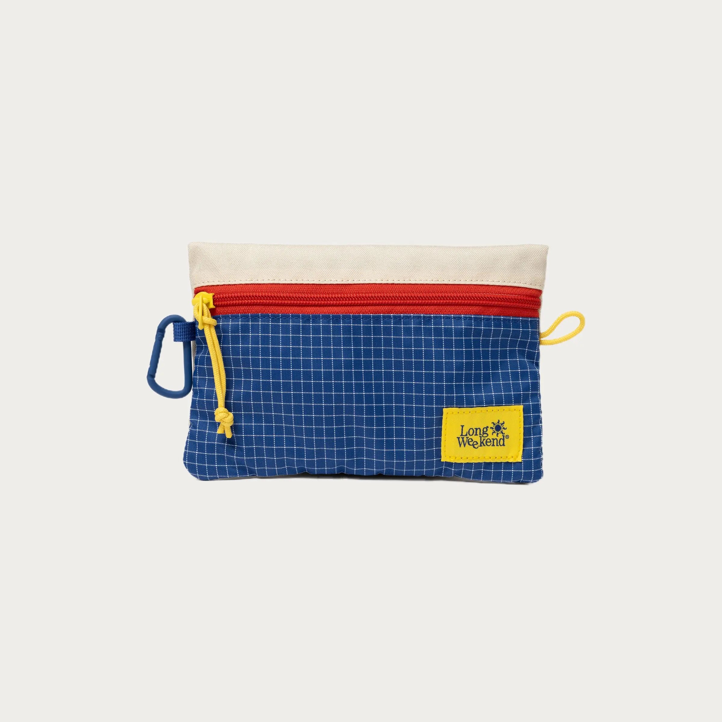 Everyday Zip Pouch - Waterproof Travel Organizer (Small/Medium/Large) - Perfect for Makeup, Toiletries & Office Supplies