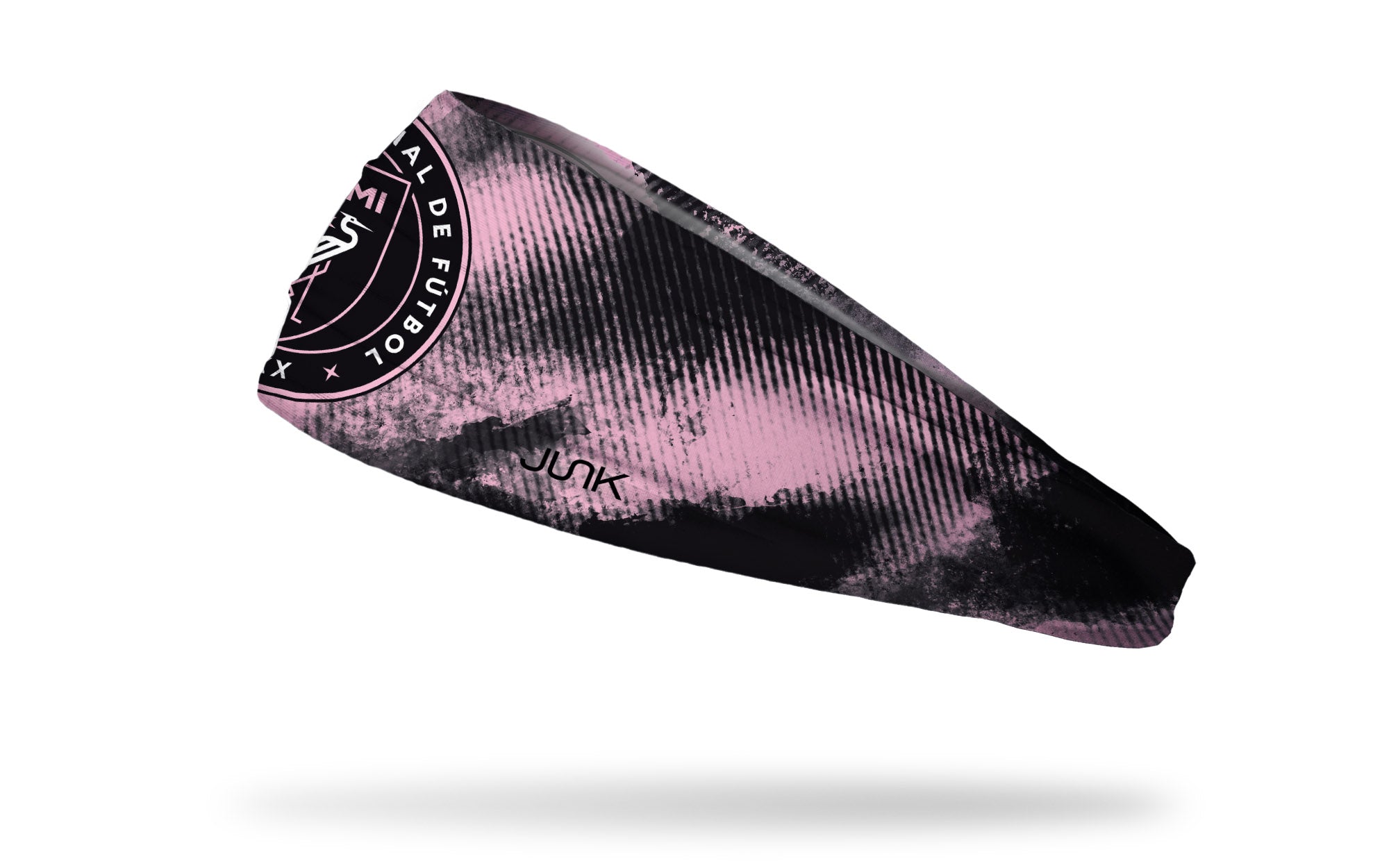 Inter Miami CF Worldy Big Bang Lite Headband - Adjustable Sweatband for Soccer, Running & Workouts - Perfect for Fans & Athletes