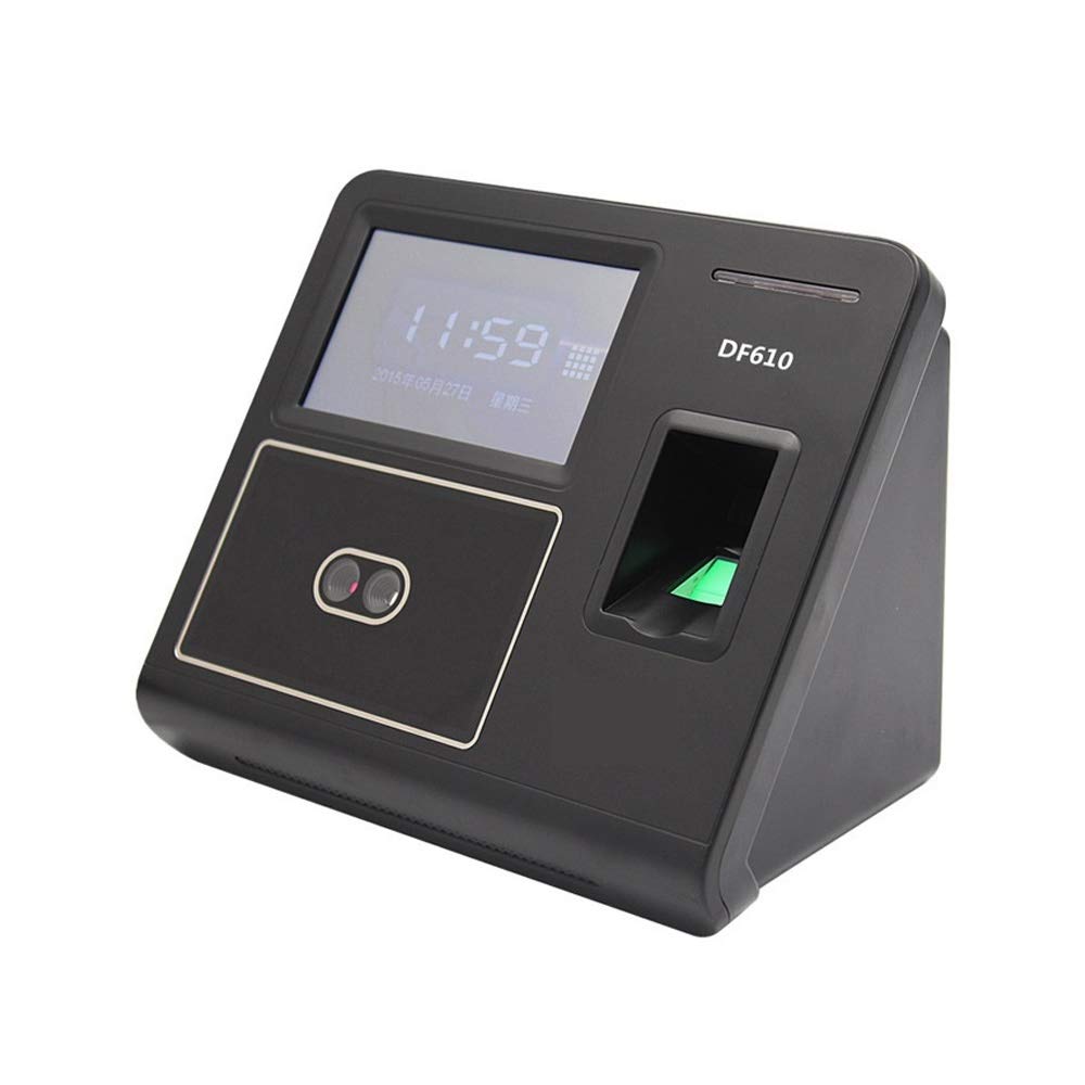 Biometric Time Clock Machine - Fingerprint & Facial Recognition Attendance System for Office & Company | Secure Employee Sign-In & Time Tracking for Workplaces