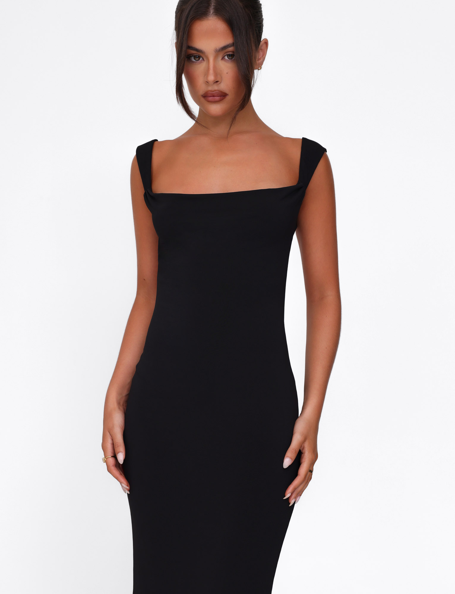 ZITA DRESS - Elegant Black Women's Party Dress for Evening Events, Weddings & Special Occasions