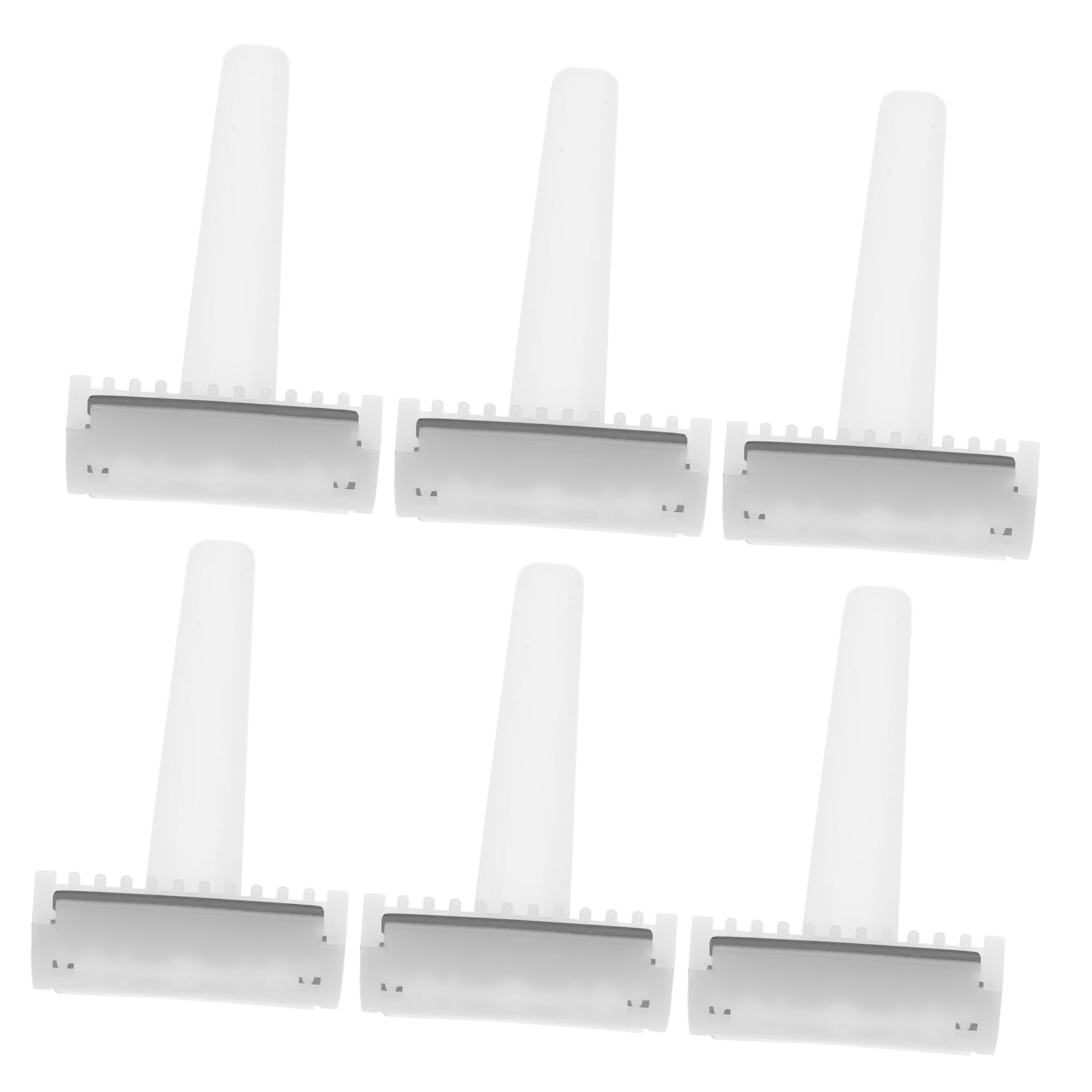 10 Pack Disposable Facial Hair Remover Razors for Women & Men - Double Blade Hair Shaver for Eyebrows, Upper Lip & Chin - Perfect for Travel, Gym & Daily Grooming Routine