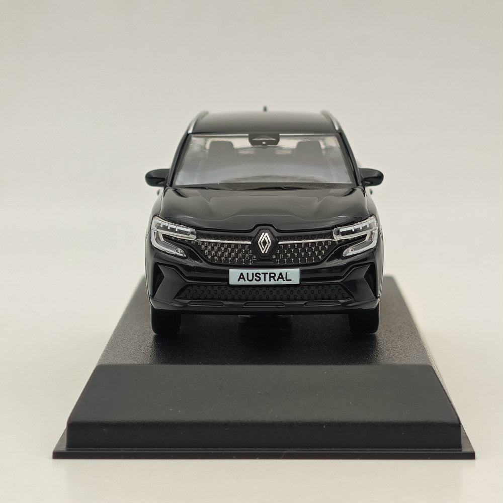 1/43 Scale Norev Renault Austral E-Tech Full Hybrid Diecast Model Car - Limited Edition Black - Collectible Vehicle for Display & Gifts