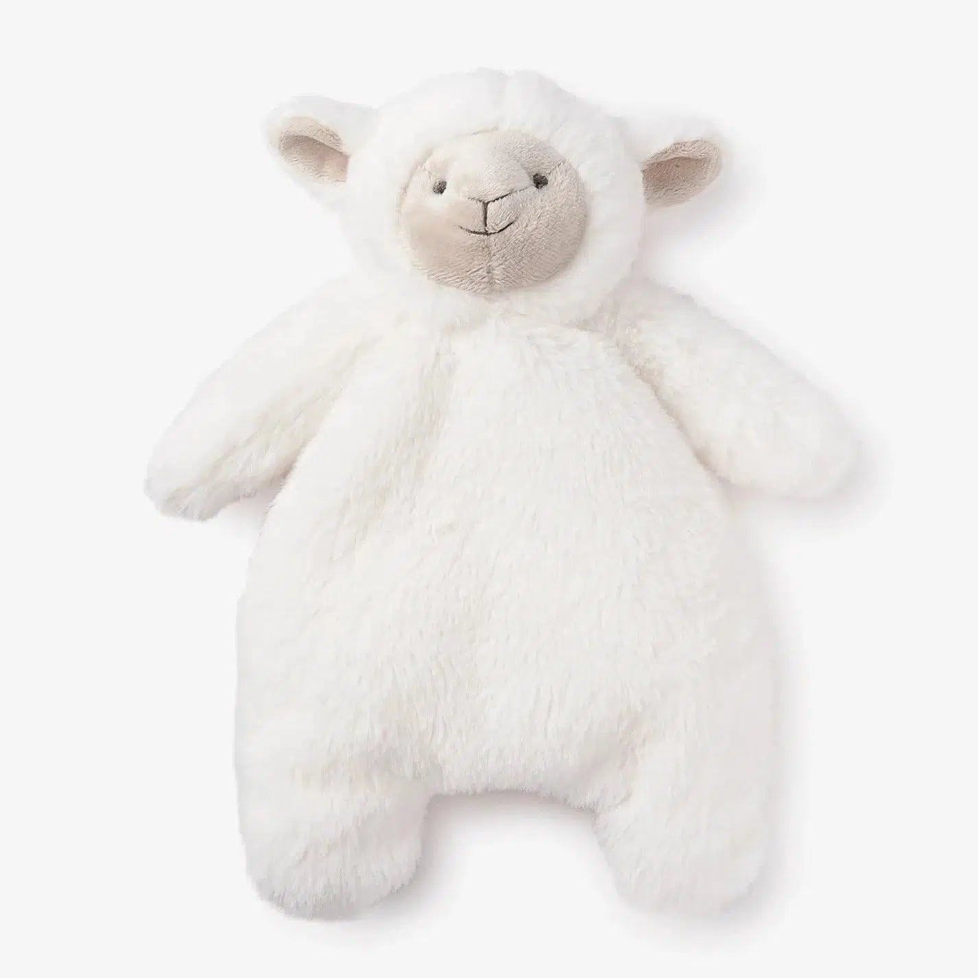 Elegant Baby Boxed Snuggle Lovey - Soft Cottonball Lamb Plush Toy for Newborns & Toddlers | Perfect for Cuddling, Nursery Decor, and Baby Shower Gifts