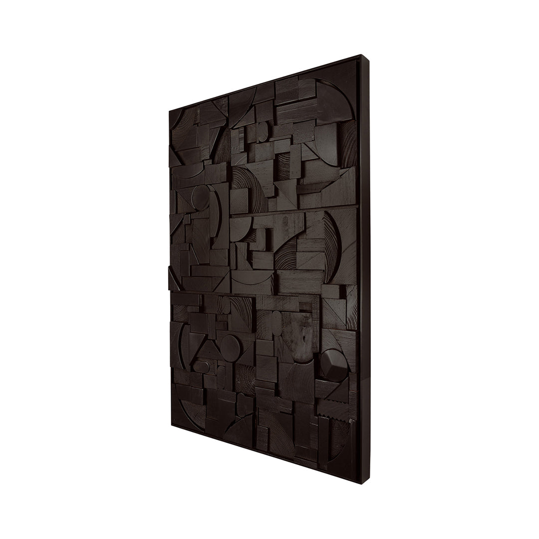 Ethnicraft Bricks Wall Art - Modern Brick Wall Decor for Living Room, Bedroom & Office - Handcrafted 3D Textured Wall Panels for Home & Commercial Spaces
