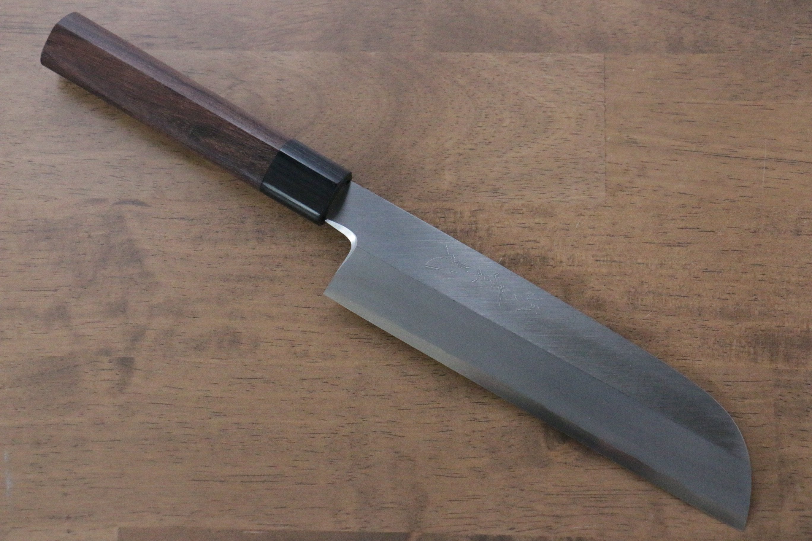 Premium Jikko Silver Steel No.3 Kamagata Usuba Japanese Chef Knife 195mm with Shitan Handle - Perfect for Sushi, Vegetables & Precision Cutting