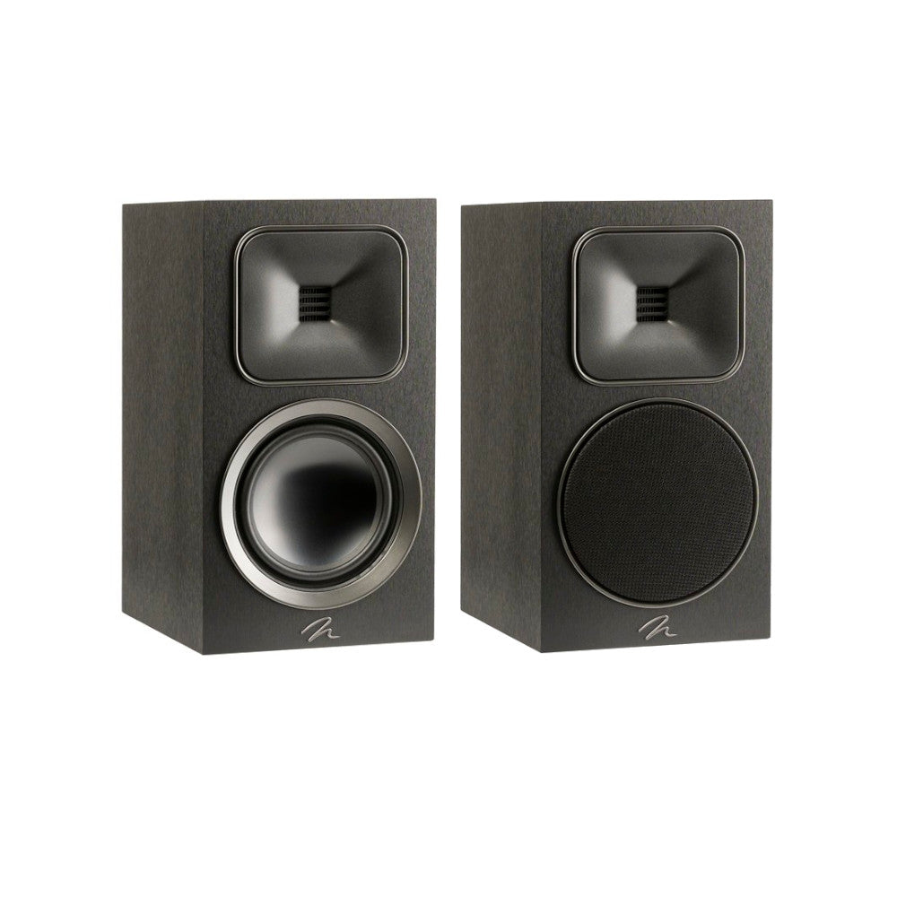 Martin Logan Motion Foundation B1 Bookshelf Speakers - High-Performance Home Audio for Music & Movies | Compact Bookshelf Design for Living Room, Home Theater & Studio Use