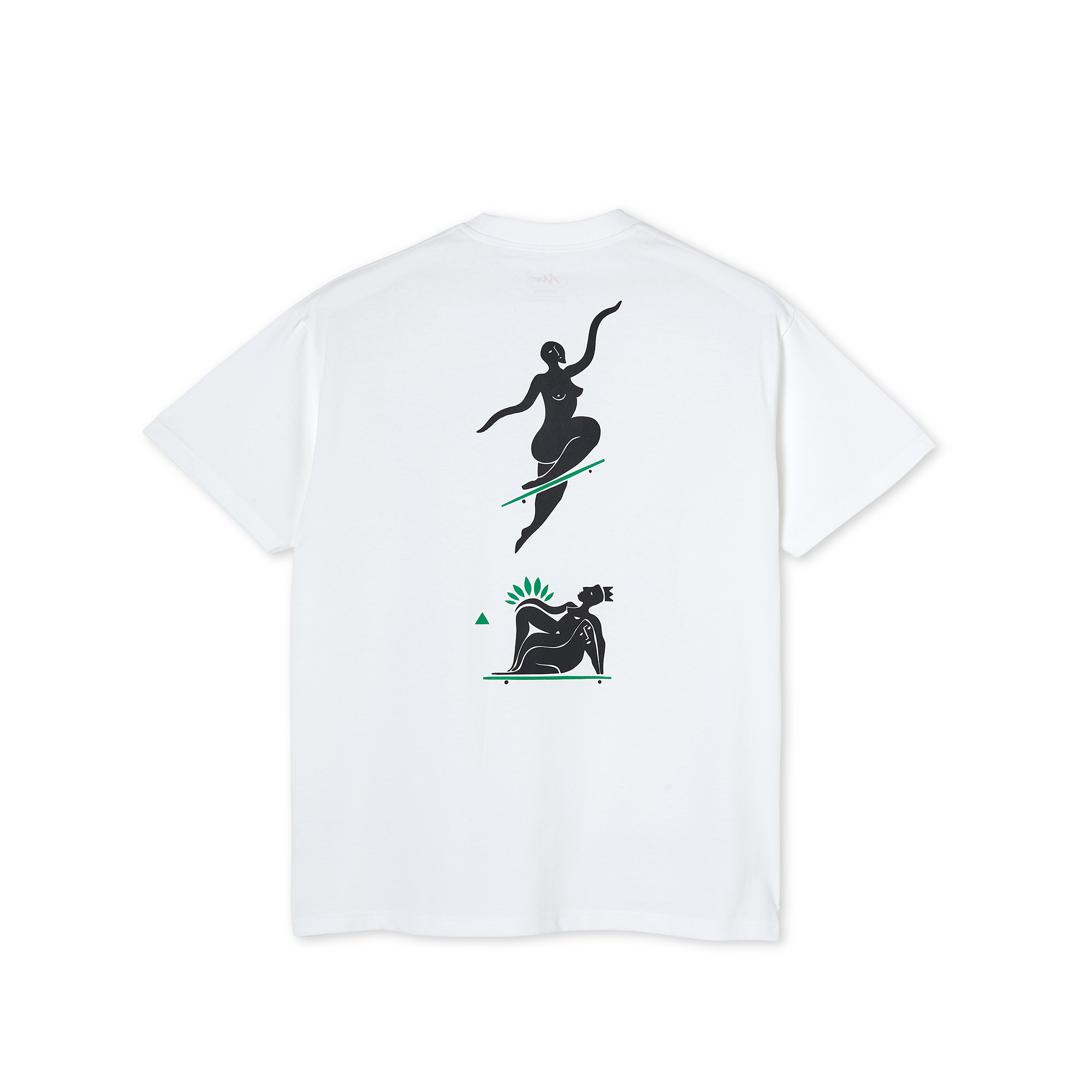 Polar Skate Co No Complies Forever Tee - White Skateboard T-Shirt for Men & Women | Comfortable Cotton Streetwear for Casual Wear & Skate Sessions