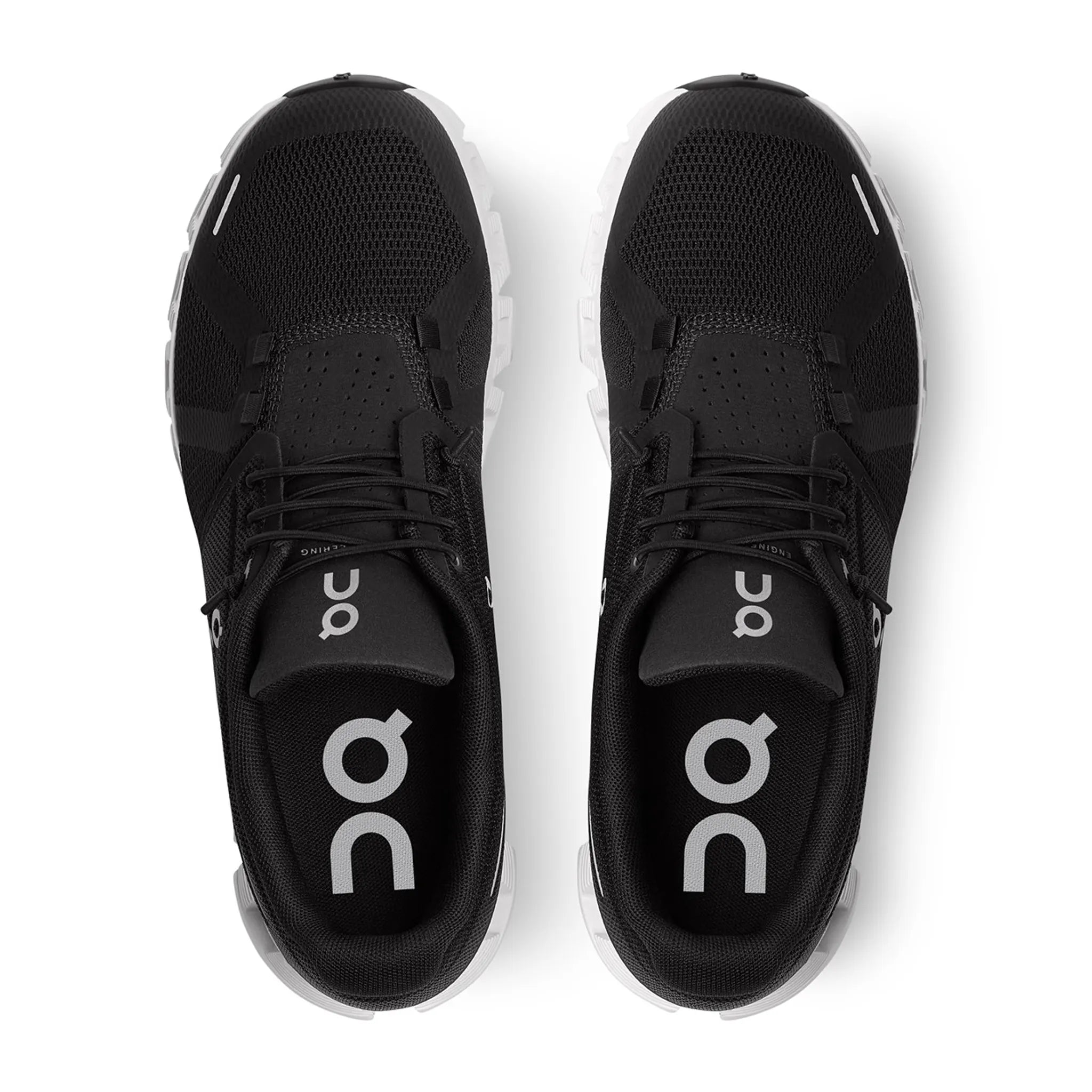 On Running Cloud 5 Women's Running Shoes - Black & White | Lightweight Comfort for Road Running & Gym Workouts