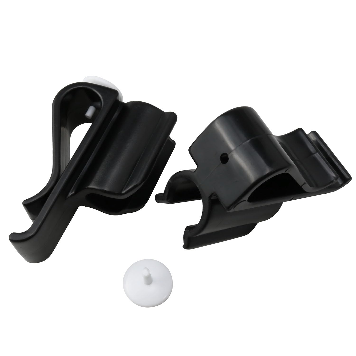 Premium Golf Club Bag Clips - 6PCS Black Golf Putter Holder Accessories for Secure Club Organization | Ideal for Golf Bags, Carts & Travel Cases