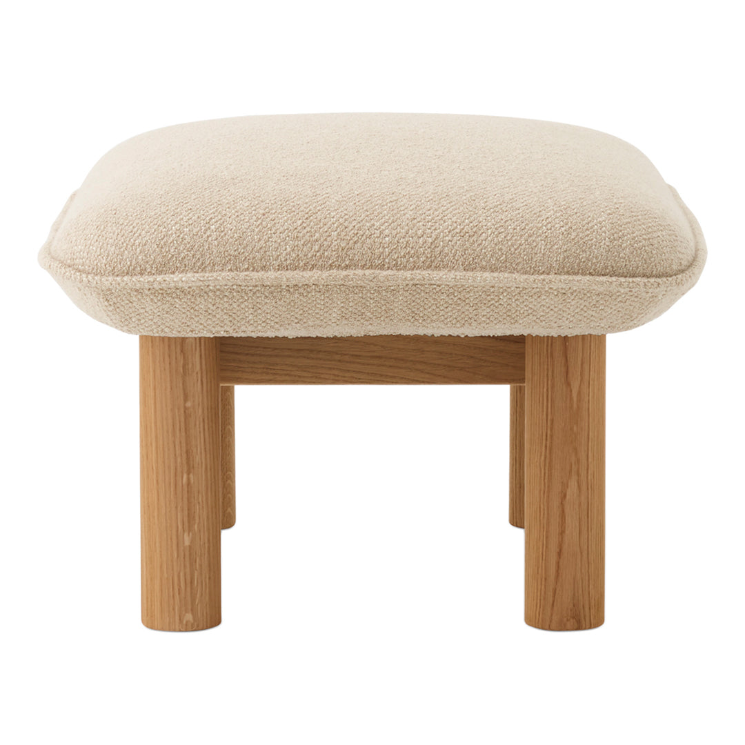 Brasilia Ottoman - Modern Round Storage Ottoman with Lift Top, Upholstered Footrest & Coffee Table - Perfect for Living Room, Bedroom & Home Decor