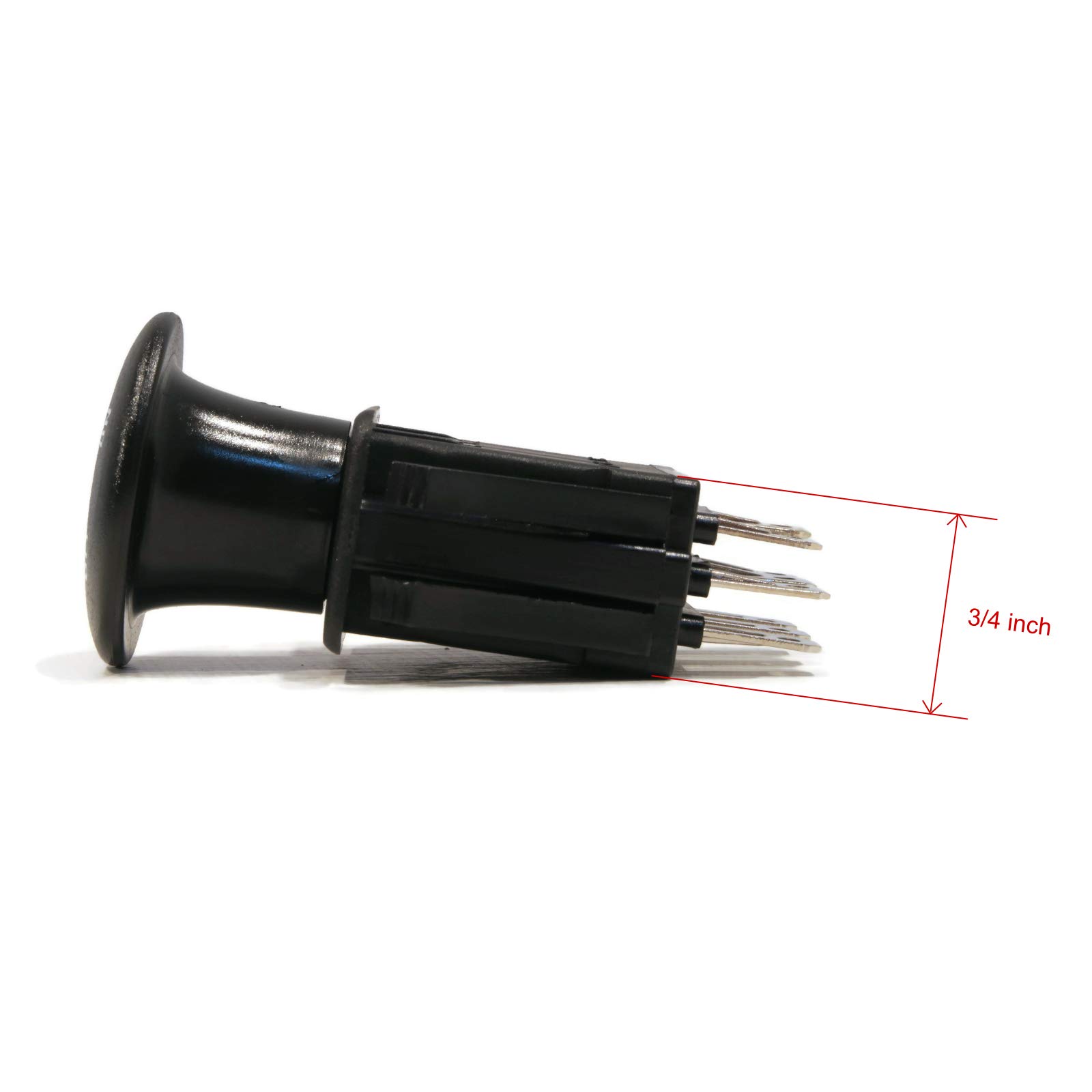 Scag Mower PTO Switch - 2 Position, 8 Terminal Replacement for Models 463034, 481687, 483162, 483957 | Durable Lawn Tractor Safety Switch for Easy Power Take-Off Engagement | Perfect for Scag Turf Tiger, Liberty & Wildcat Zero Turn Mowers